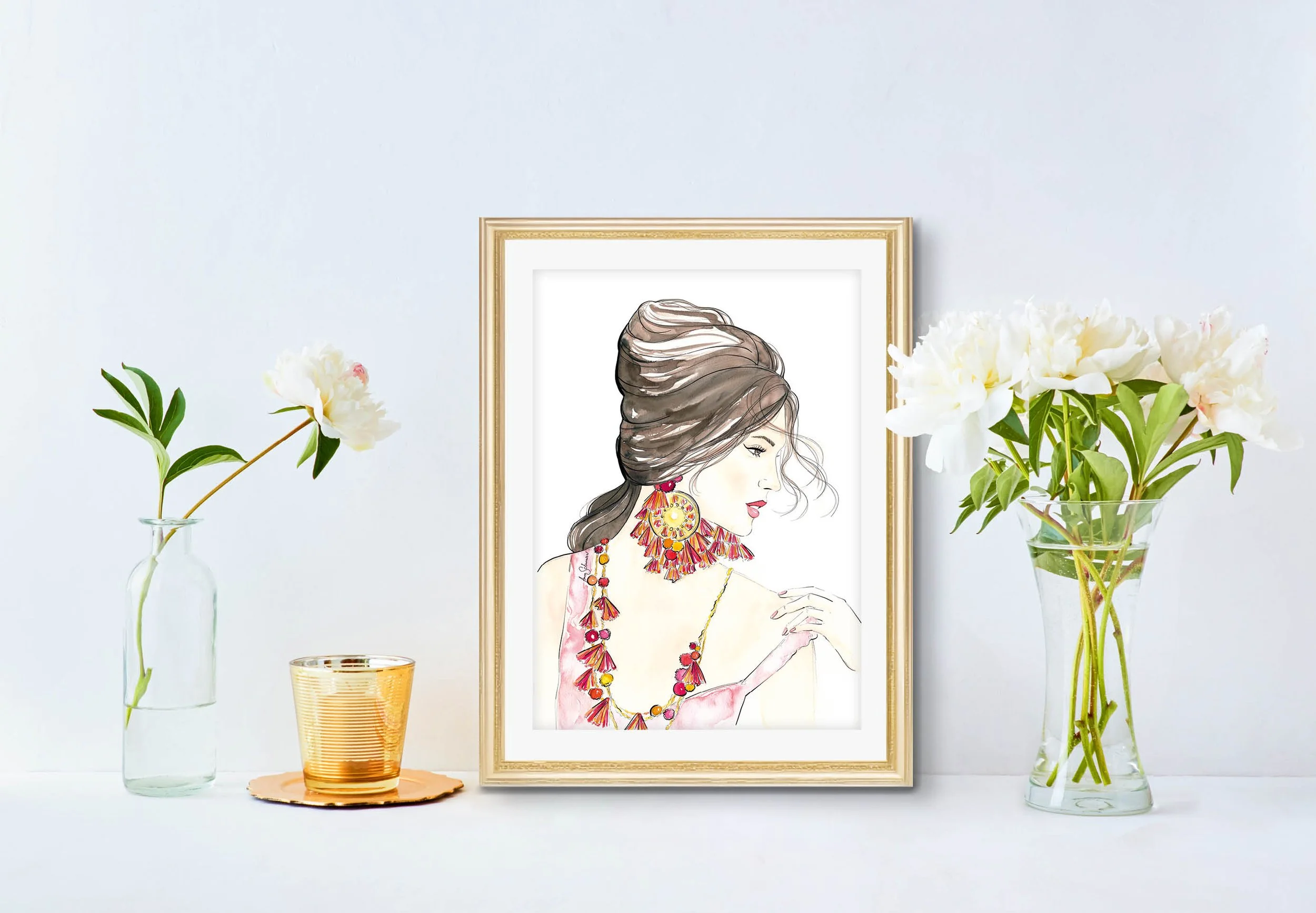 AnnaSchwarzerIllustration_ArtPrints_FashionIllustration_RedEarrings6.jpg