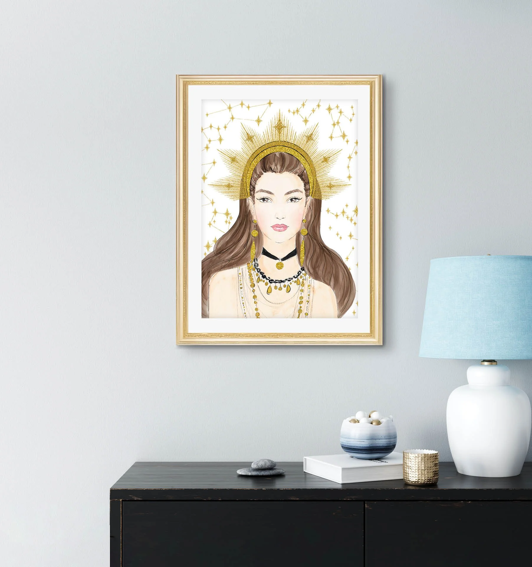 AnnaSchwarzerIllustration_Crwon_ArtPrint_Stars24.jpg