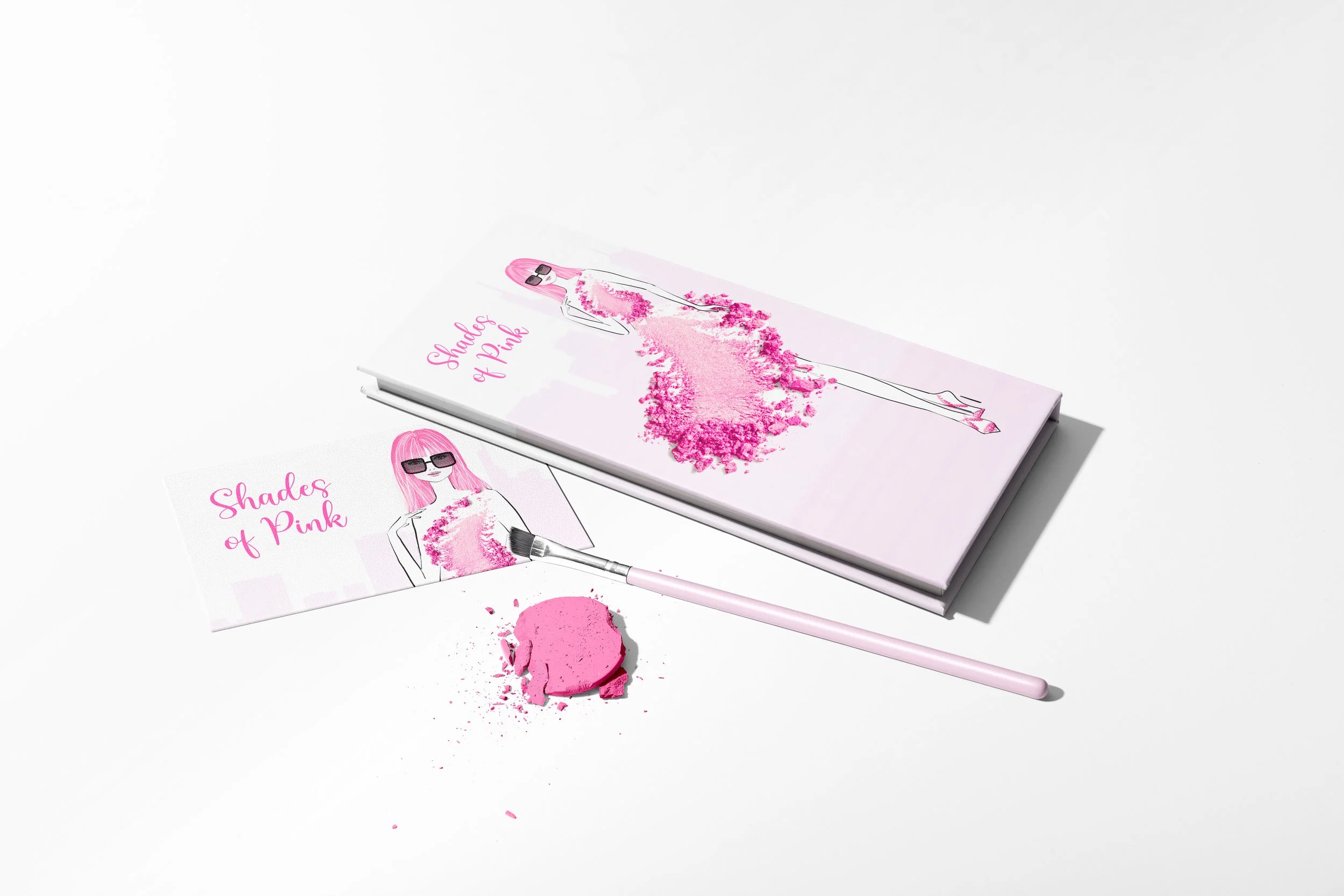 Cosmetics Packaging & Character Concept | Blush Set & Pencil 