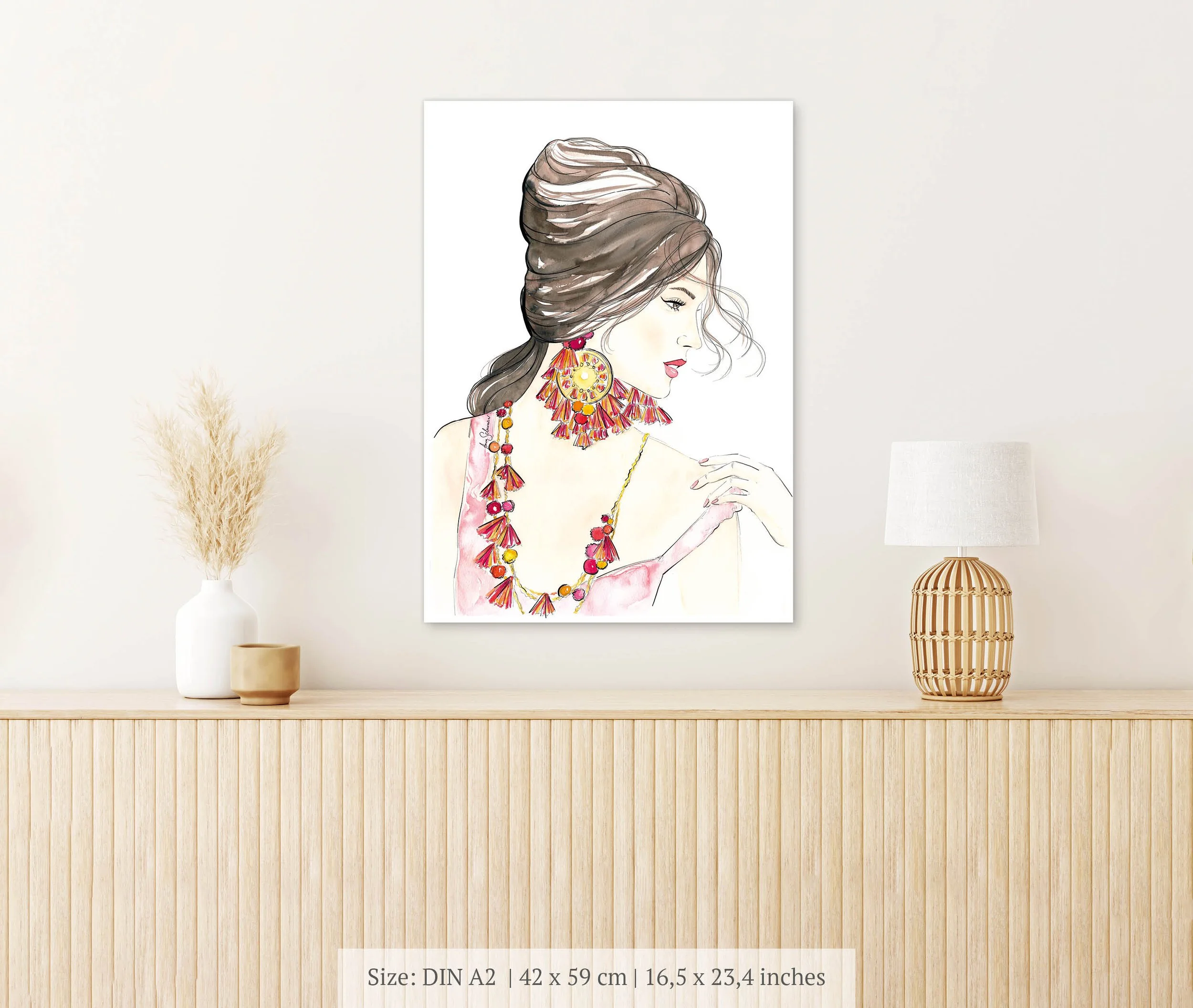 AnnaSchwarzerIllustration_ArtPrints_FashionIllustration_RedEarrings4.jpg
