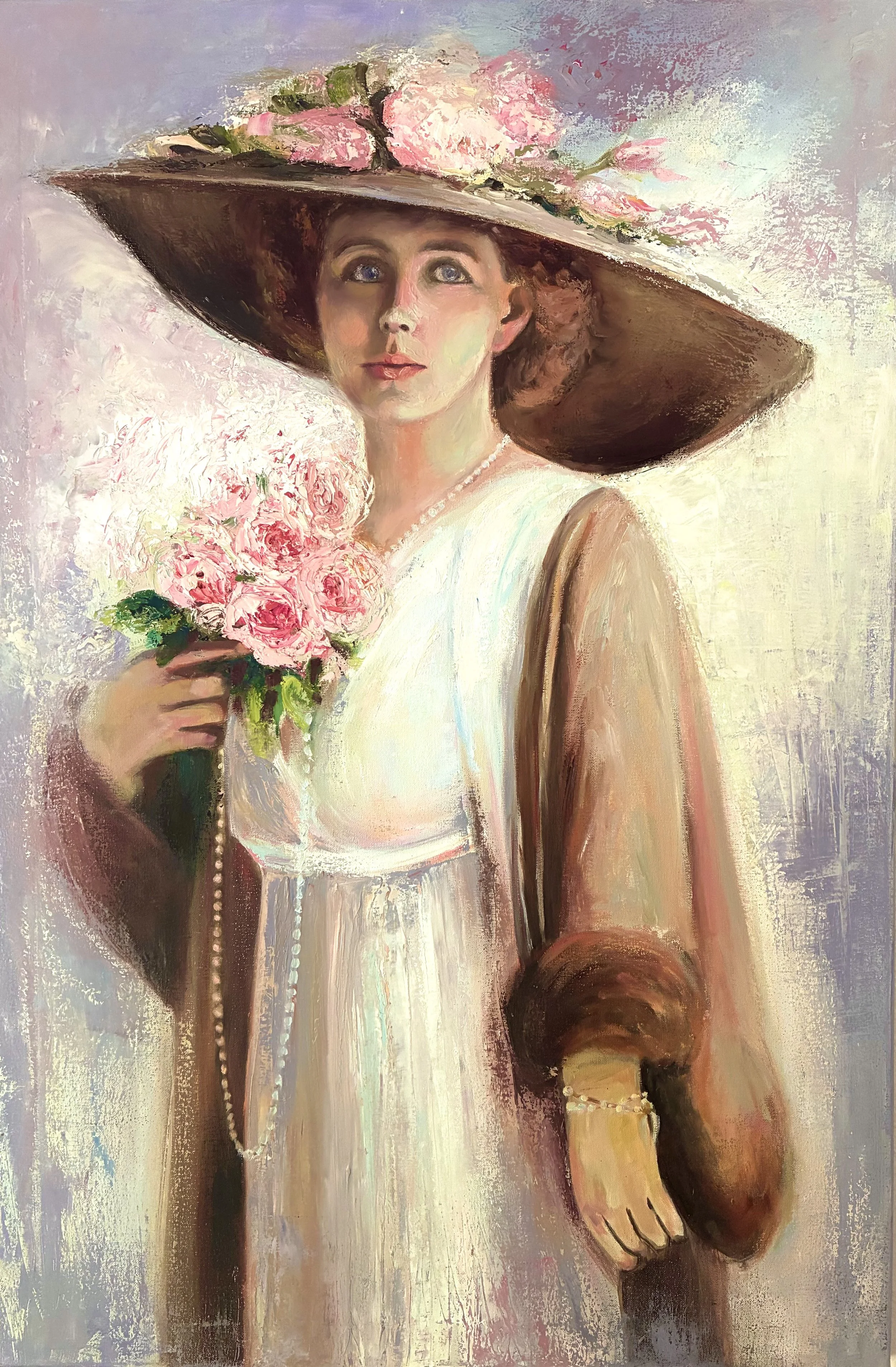 1.6: Queen Maria of Romania; Oil on canvas; 90 x 60cm
