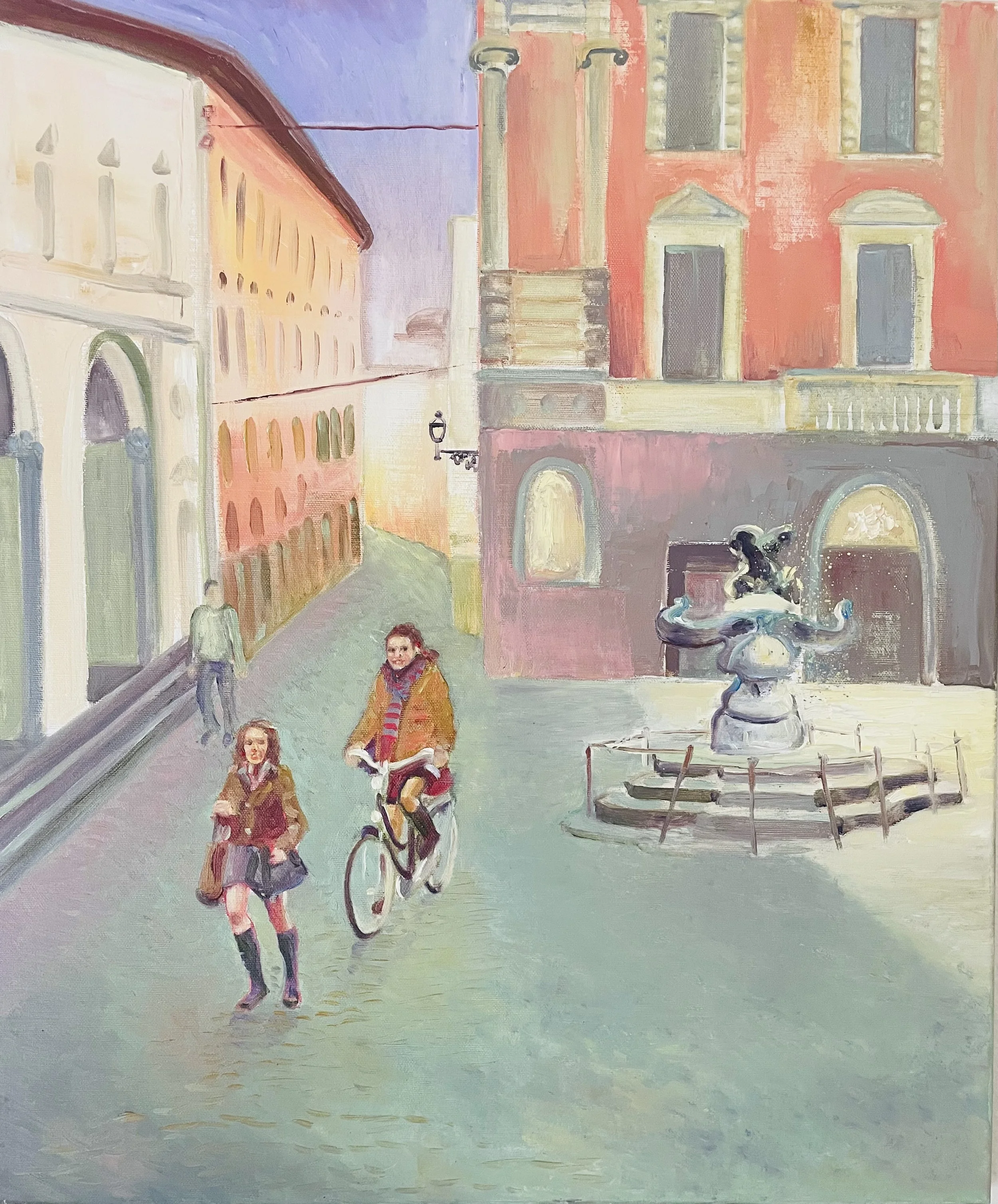 2.17: Florence, Oil on canvas, 60 x 50cm