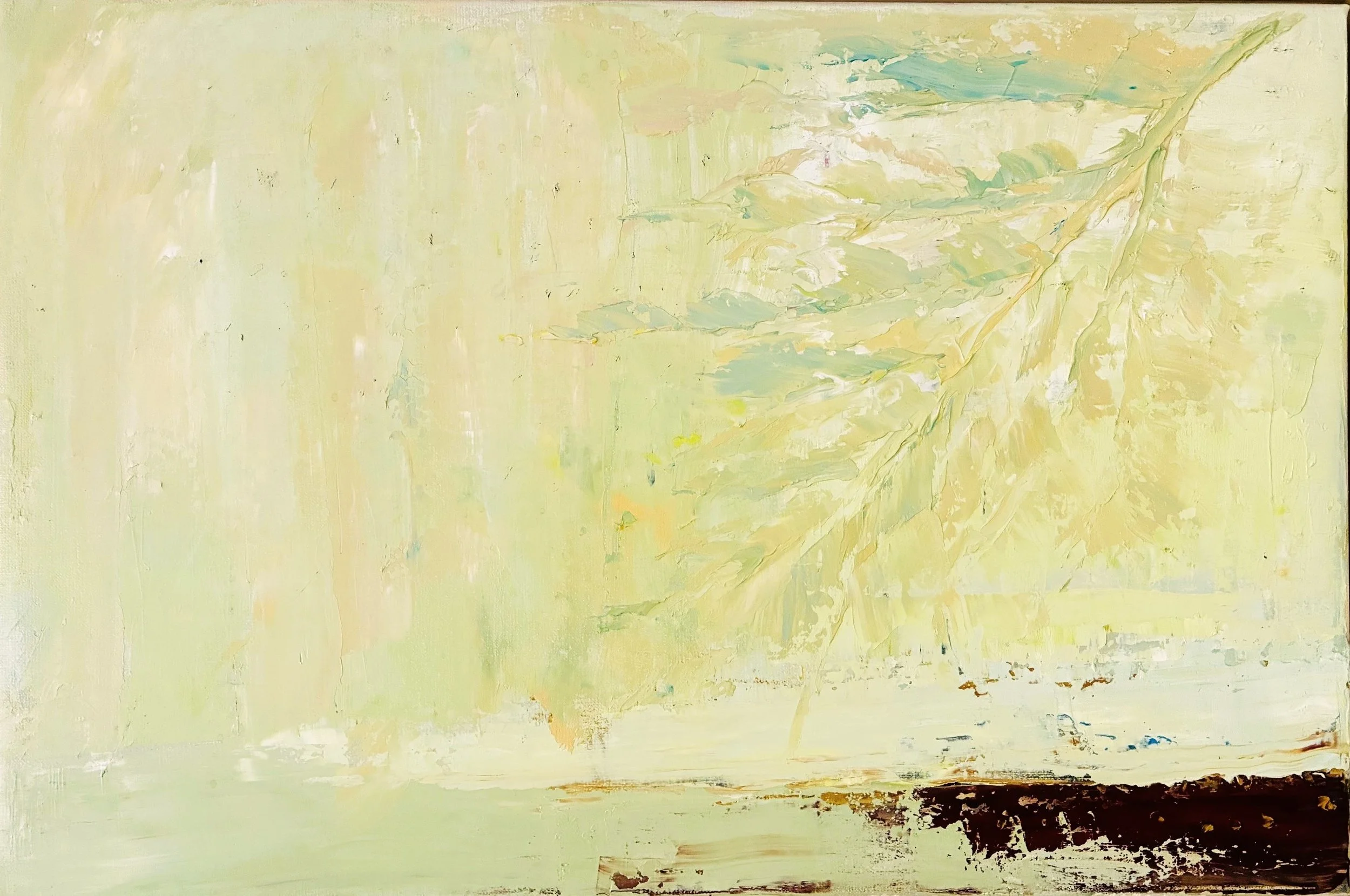 4.3: Nature three; Oil on canvas; framed; 40 x60 cm