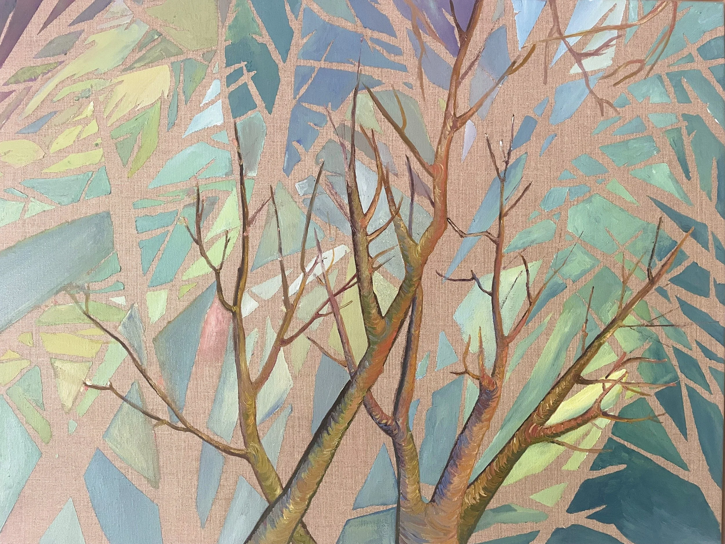 4.4: Looking Up; Oil on canvas; framed; 60 x 80cm