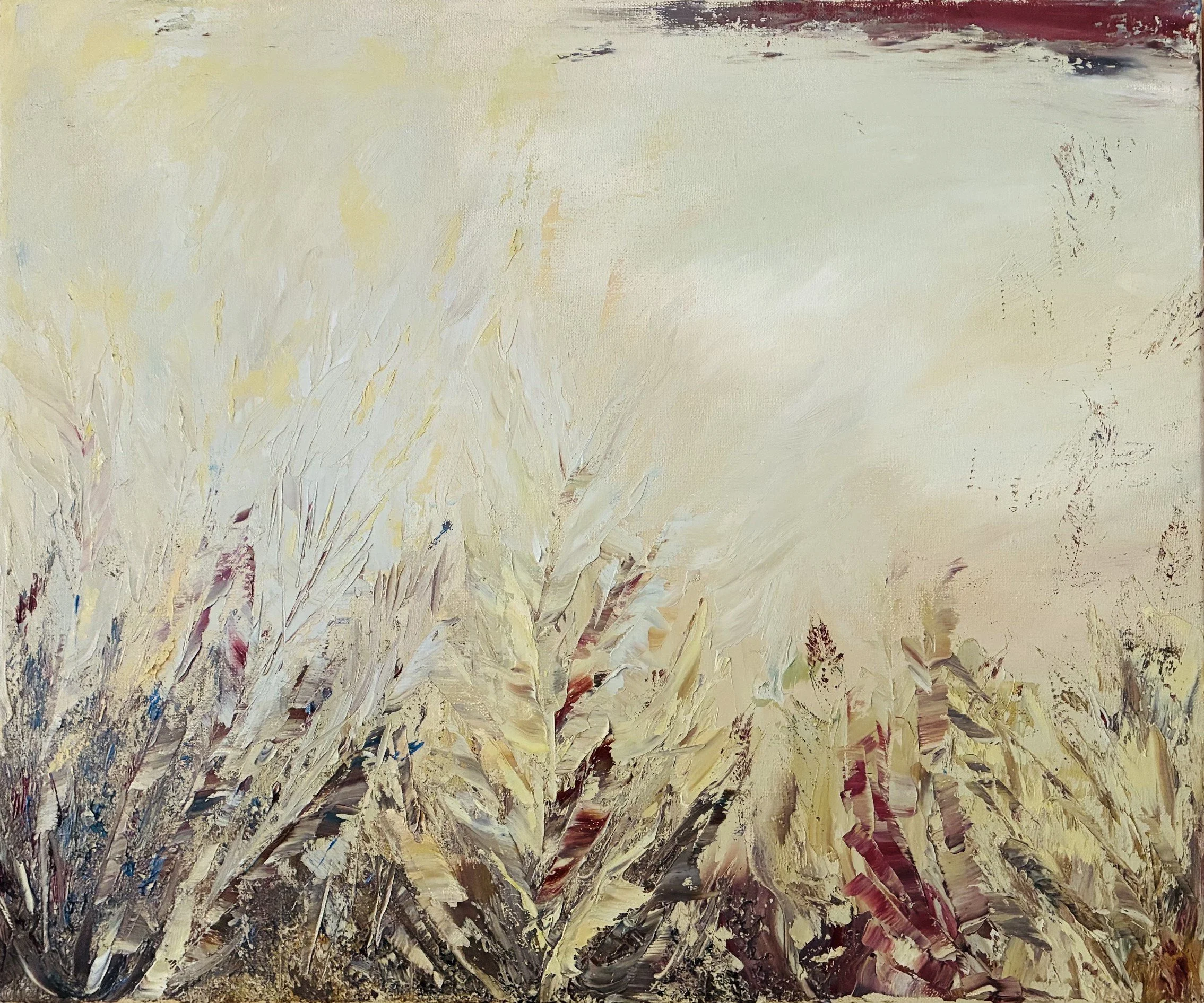 4.2: Nature two; Oil on canvas; framed; 50 x60 cm