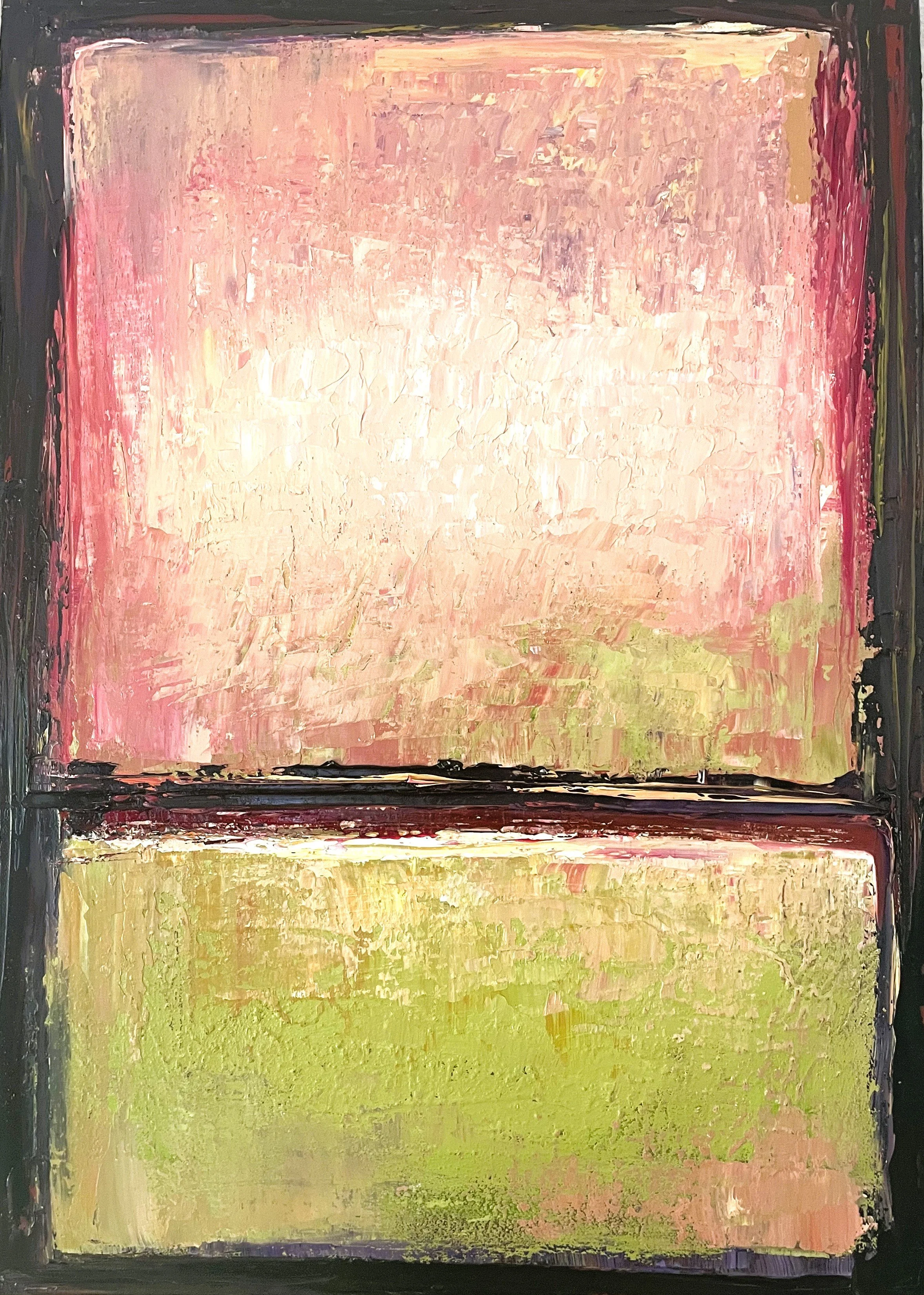 2.13: Abstract Painting II; Oil on canvas; 70 x 50 cm