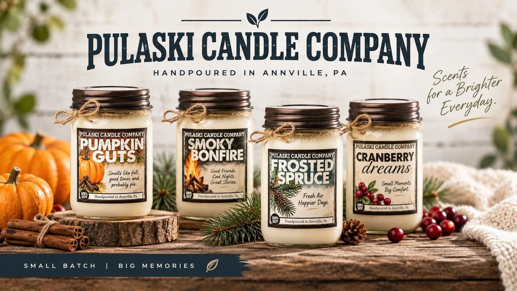 Pulaski Candle Company | Product Photos
