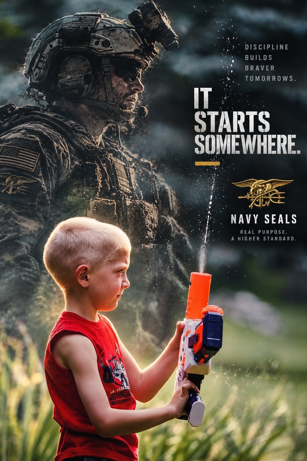 Navy Recruitment Ad Mock-Up