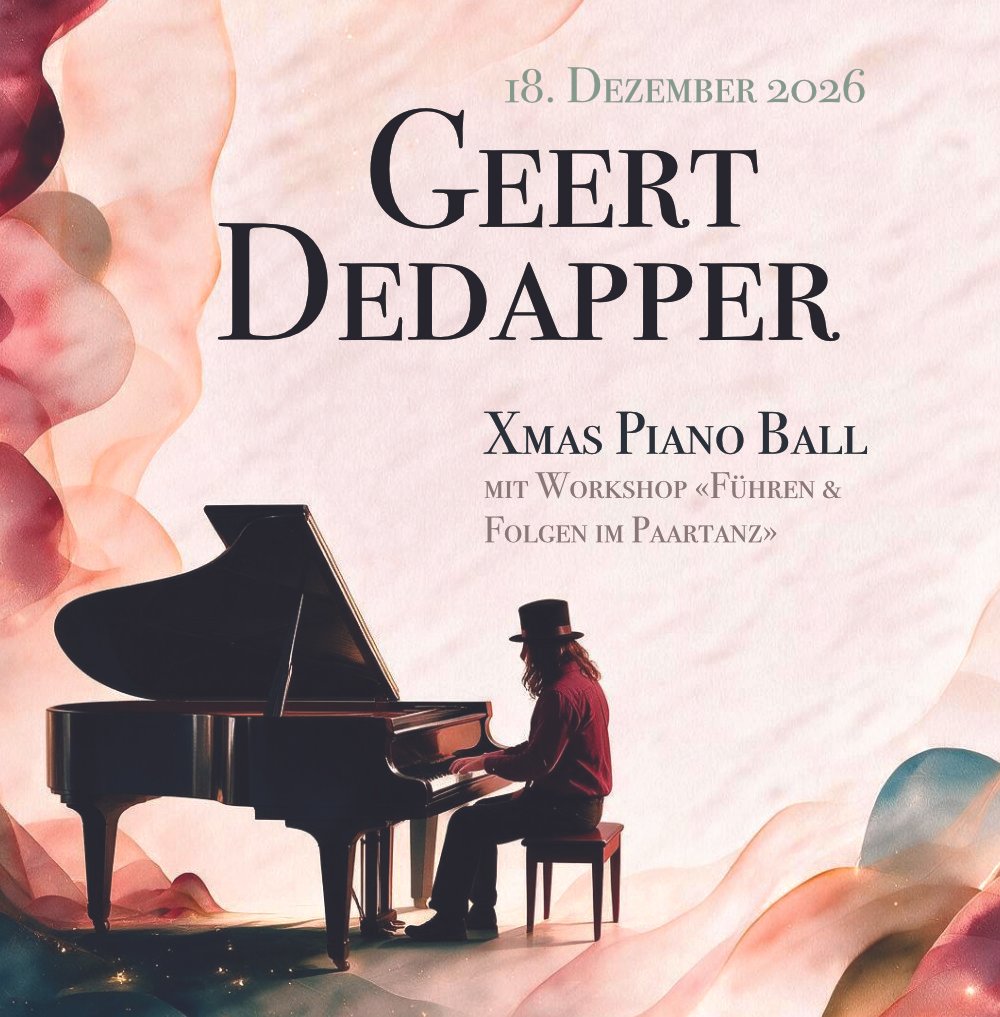 Xmas Piano Ball mit Geert Dedapper