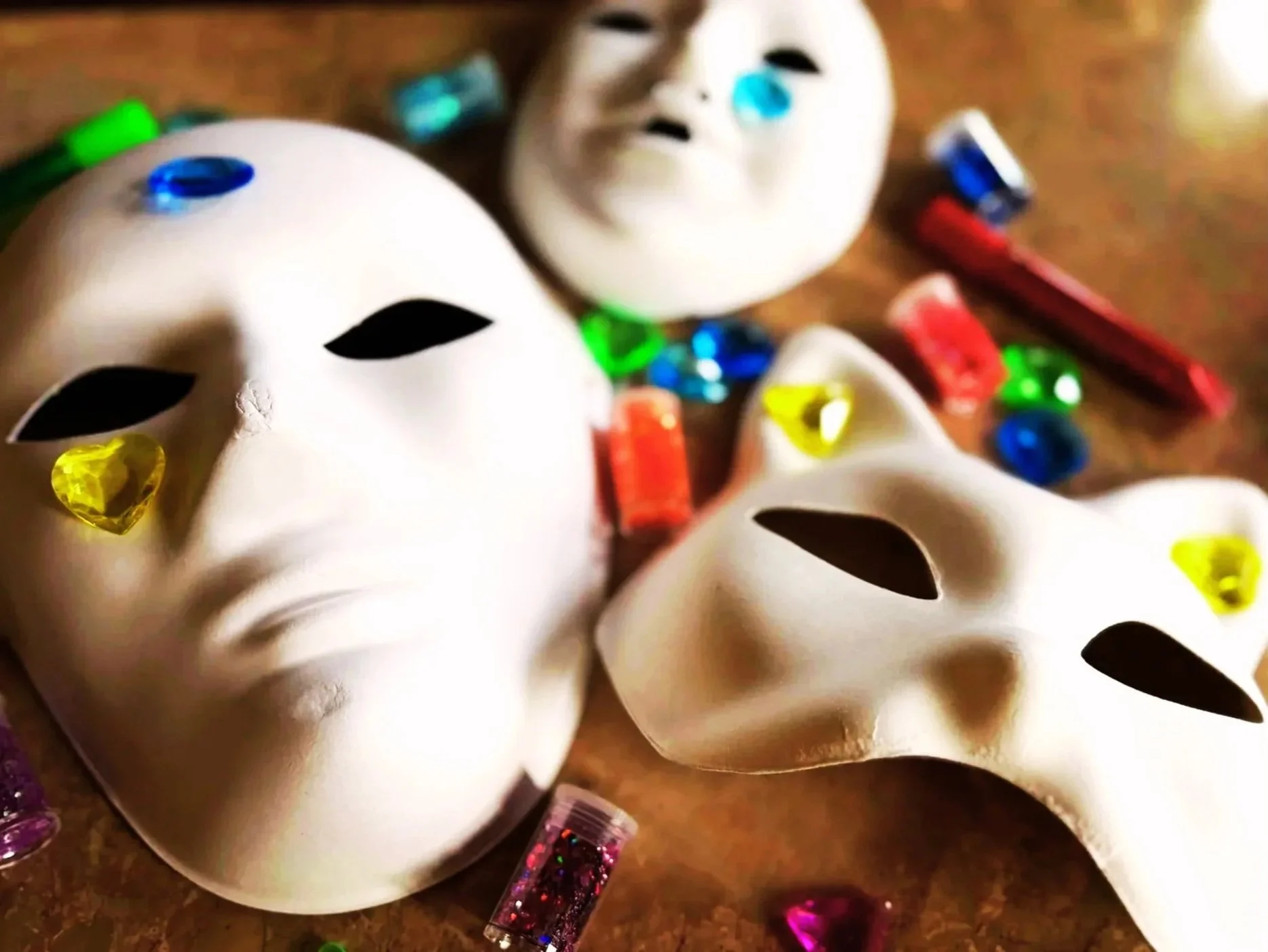 Halloween Mask Painting &amp; Crafts