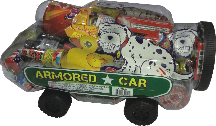 Armored Car Fireworks Assortment