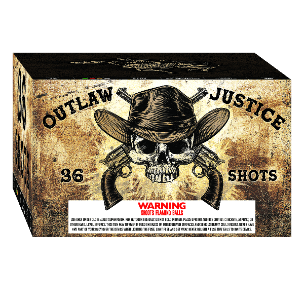 Outlaw Justice Firework - 36 Shots