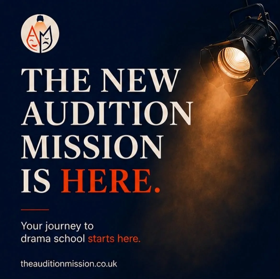 THE NEW AUDITION MISSION IS HERE

After lots of planning, creating and excitement I&rsquo;m so happy to finally introduce The Audition Mission.

A new space created for aspiring drama school students to help you navigate the journey from your first a