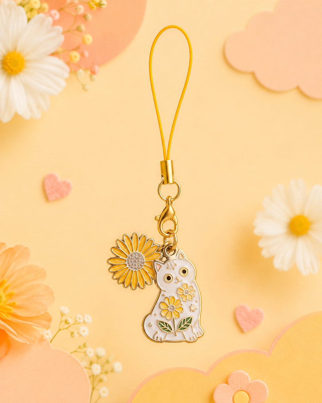 Adorable Animal Charm Keychain