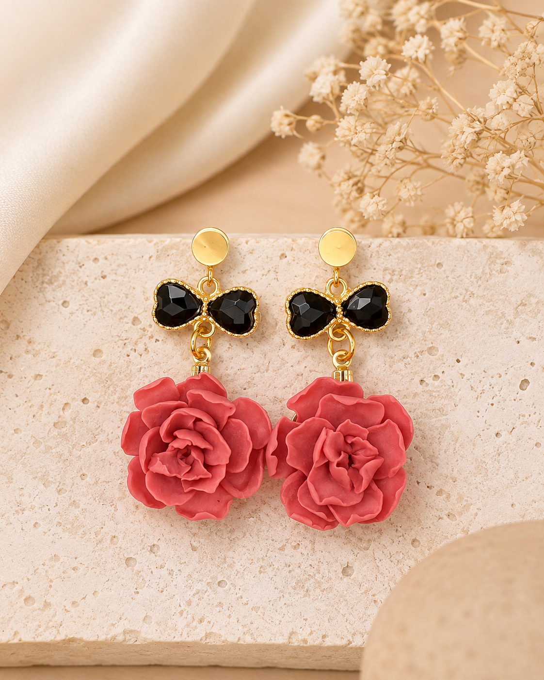 Carnation Blossom with Stones