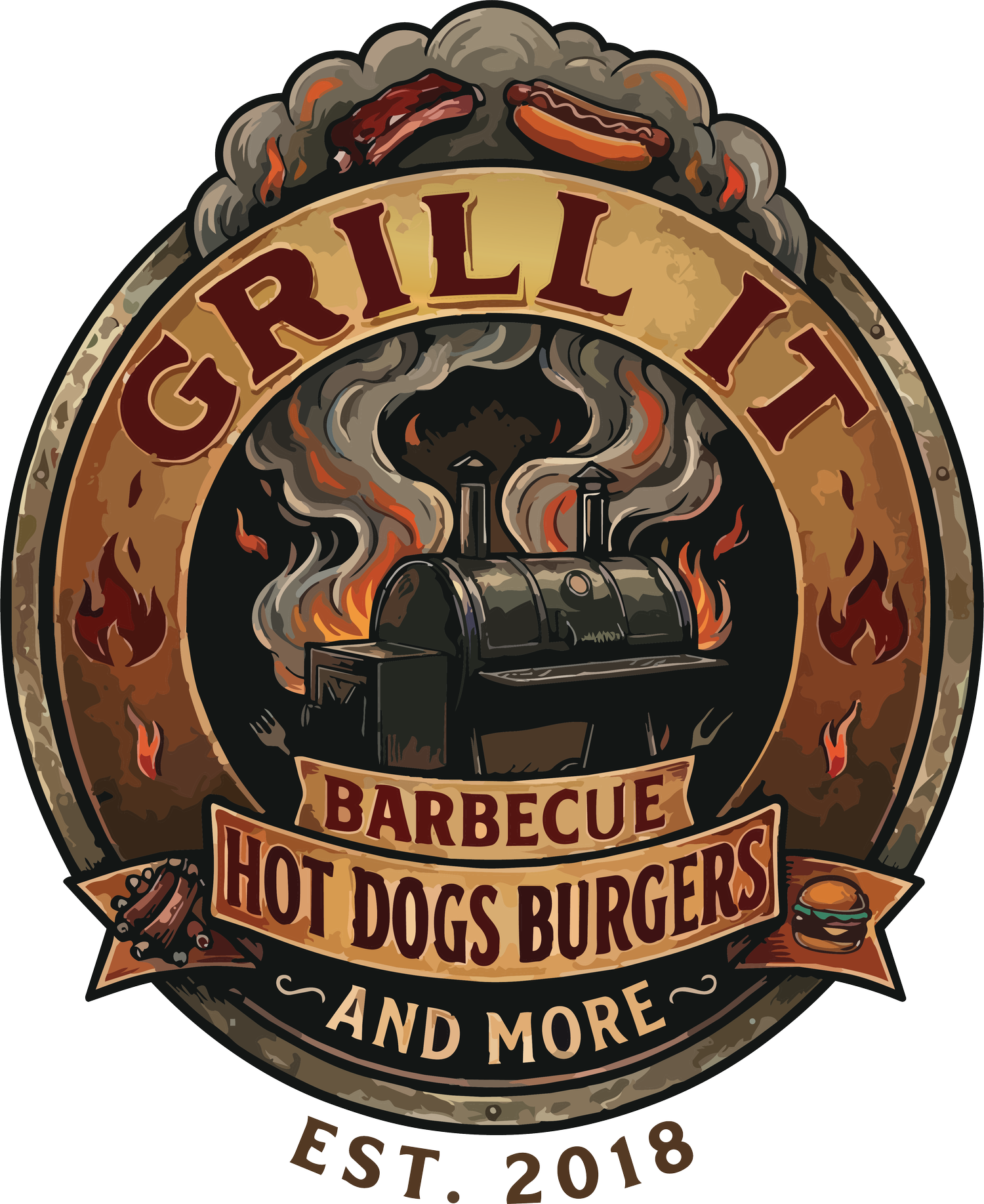 Grill It Hotdogs Burgers and More