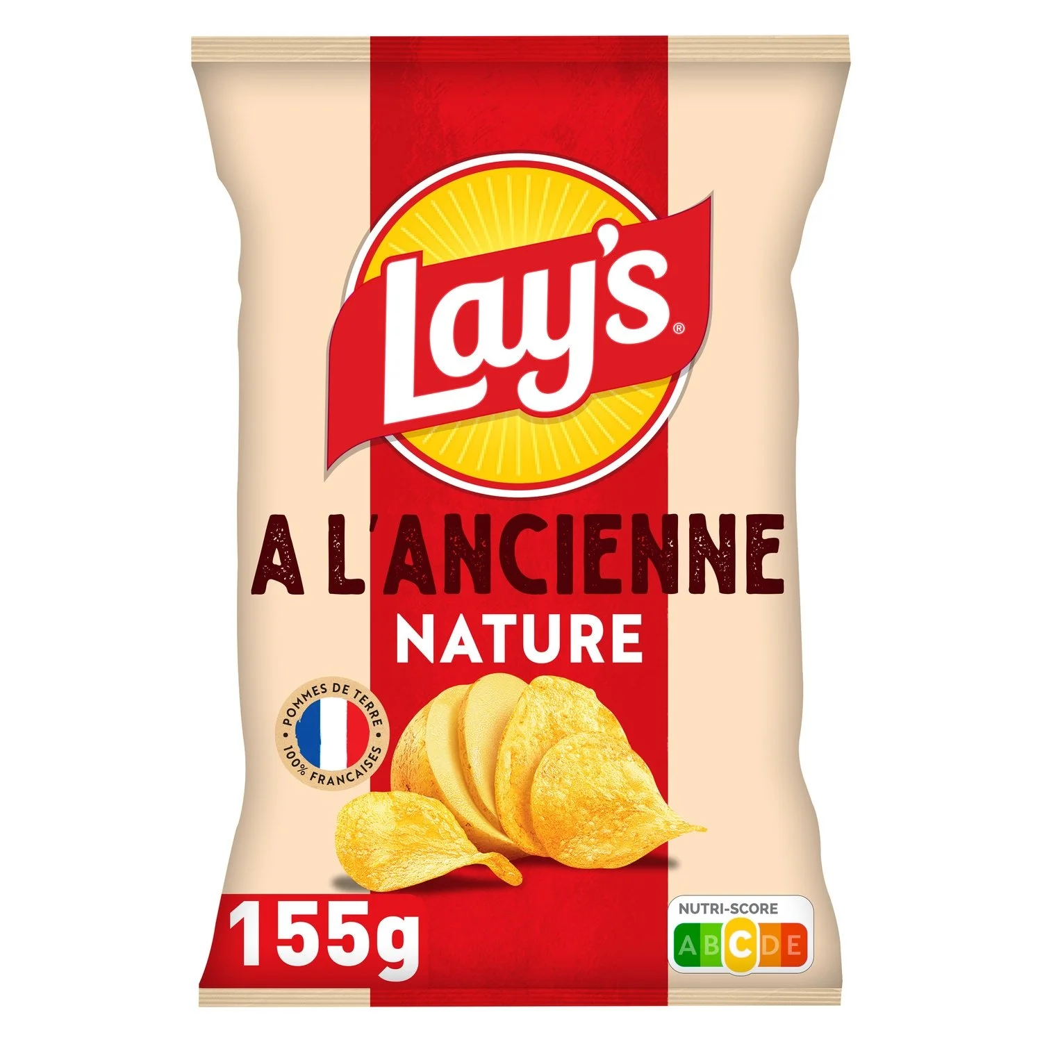 Chips Nature à l'Ancienne LAY'S 155g