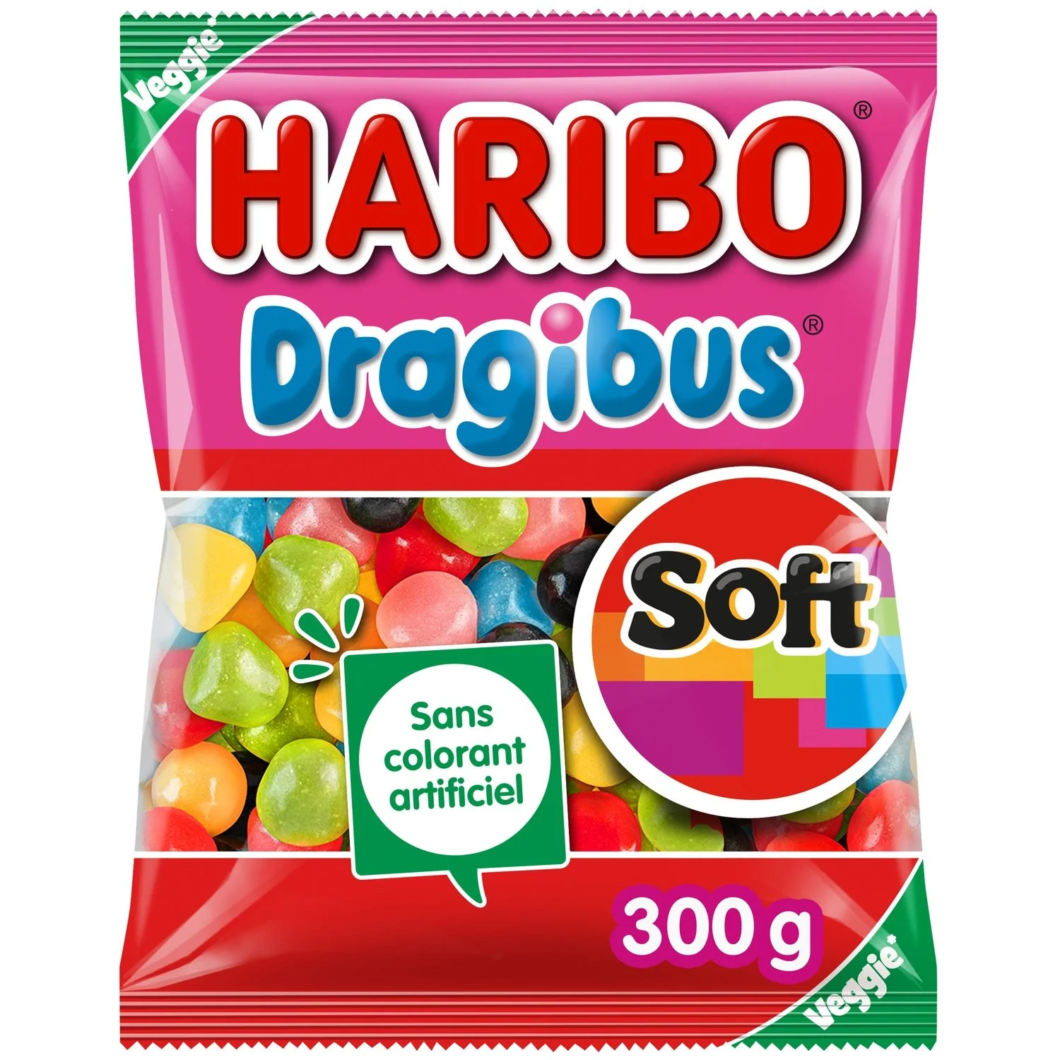 Bonbons Dragibus Soft HARIBO 300g