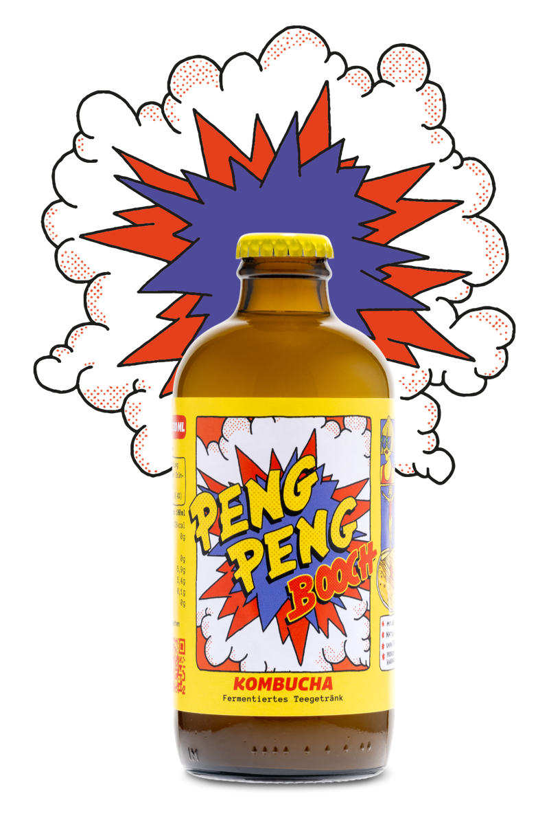 Florian Metzler Peng Peng Booch Kombucha Design