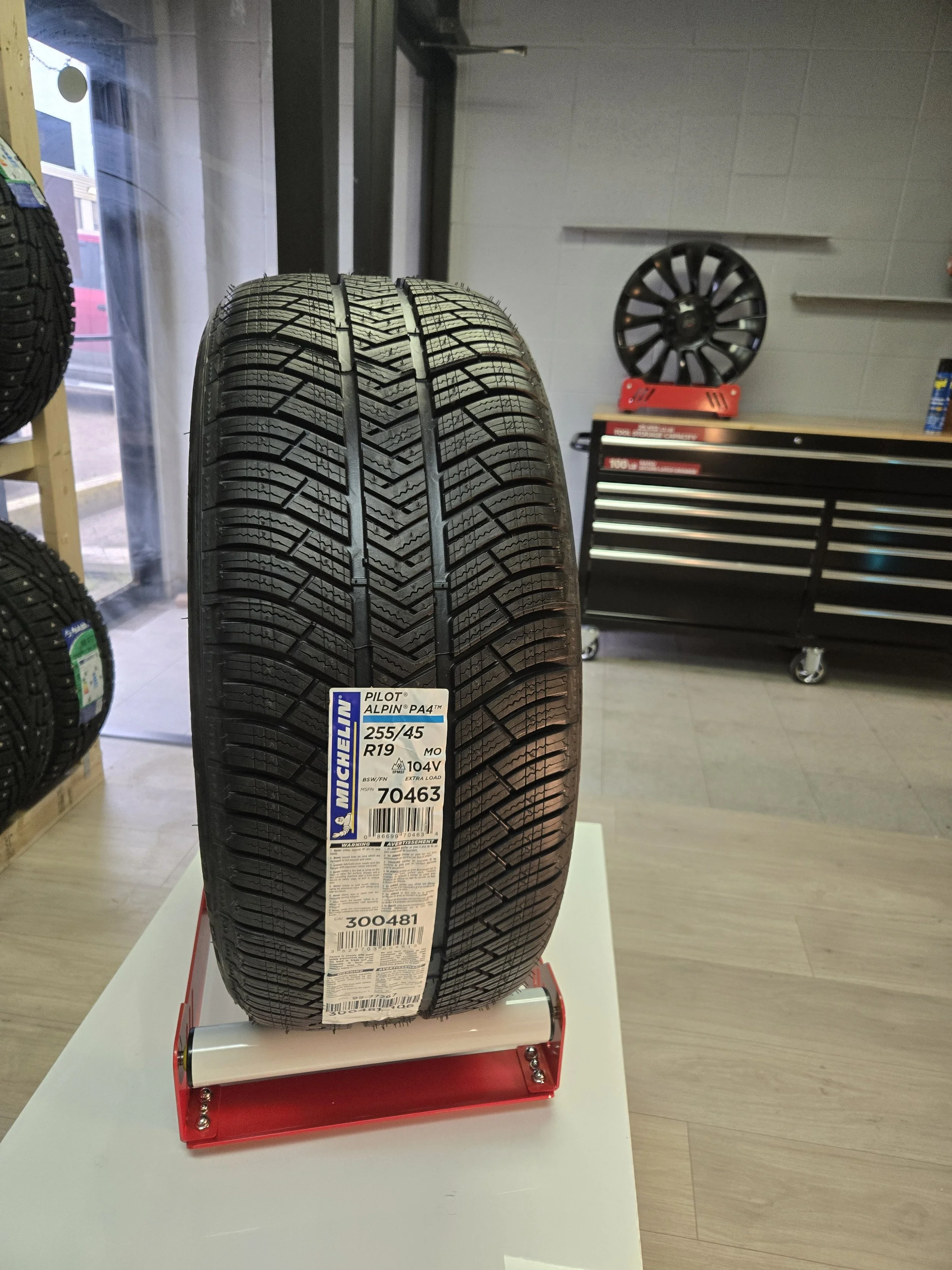 255/45/19 Michelin Pilot Alpin PA4