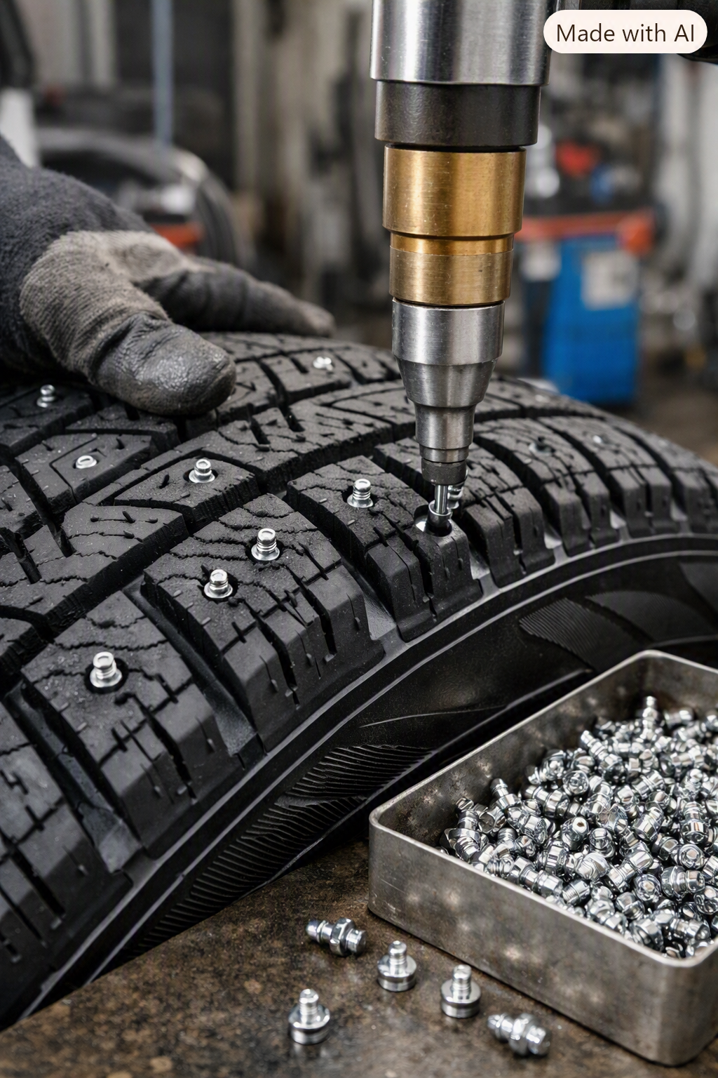 stud service(4 tires)