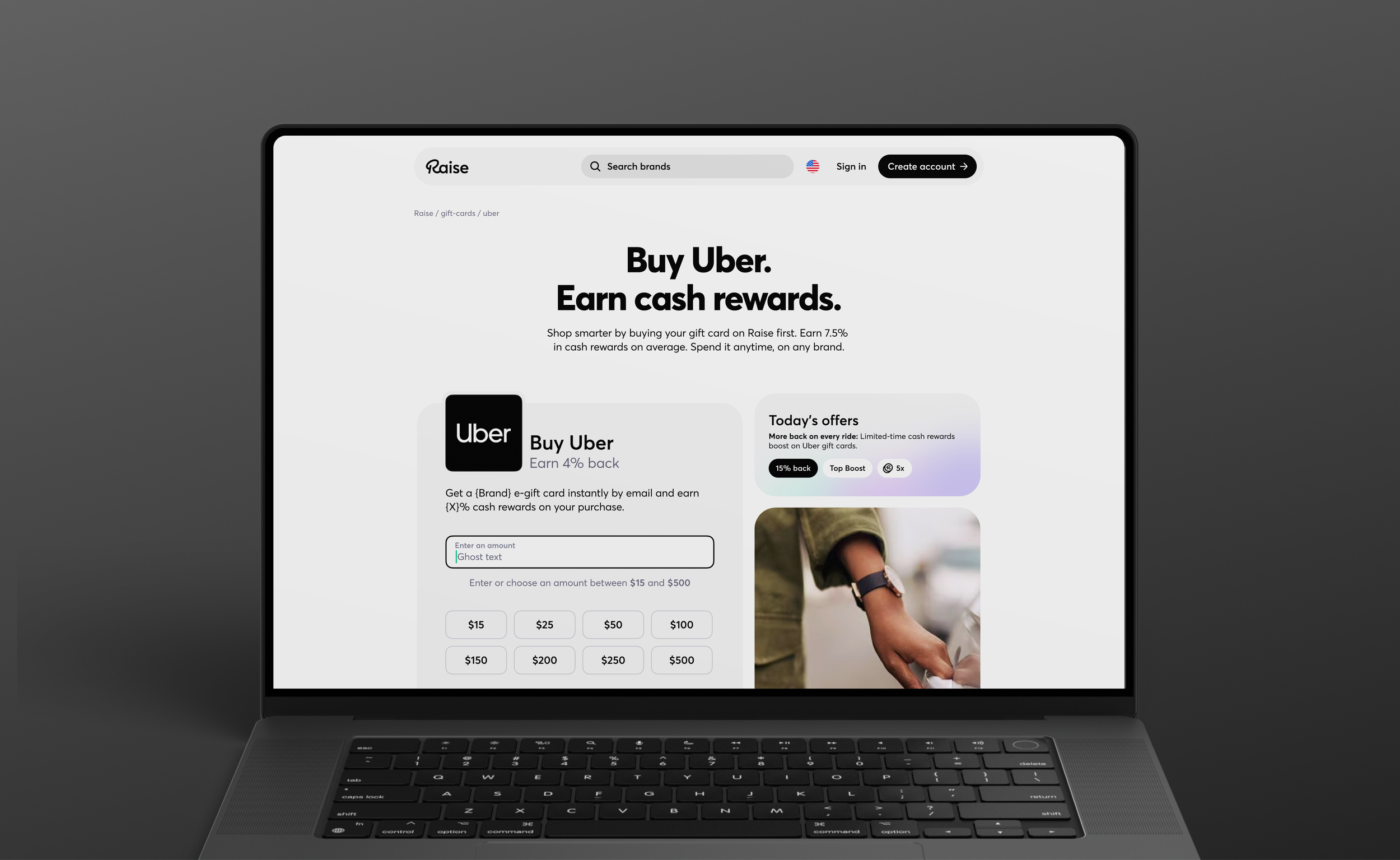 RAISE.COM: Site + Design System Buildout