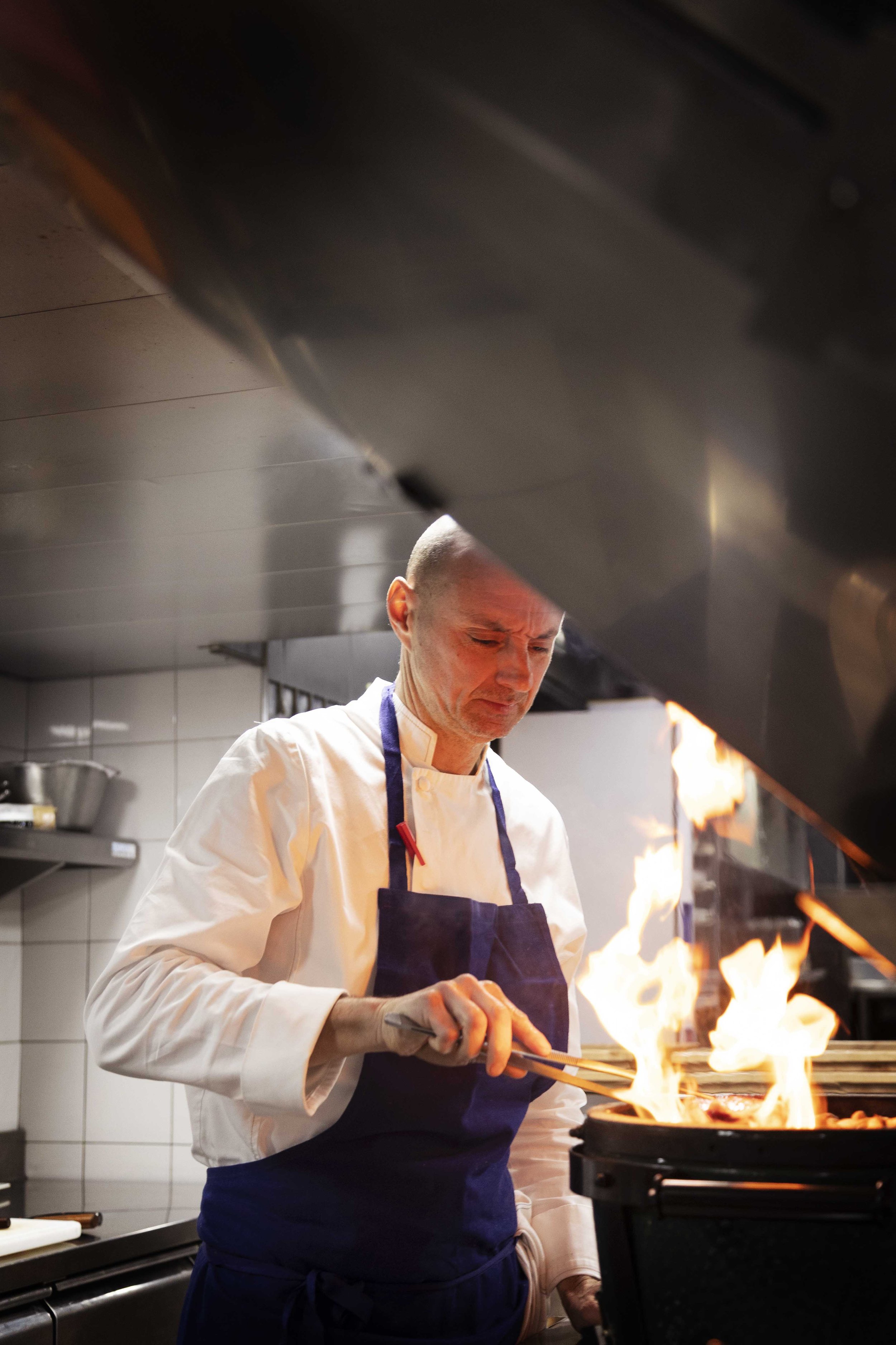 Le Chef Stéphane Tournié, du restaurant étoilé Les Jardins de l'Opéra, Toulouse
