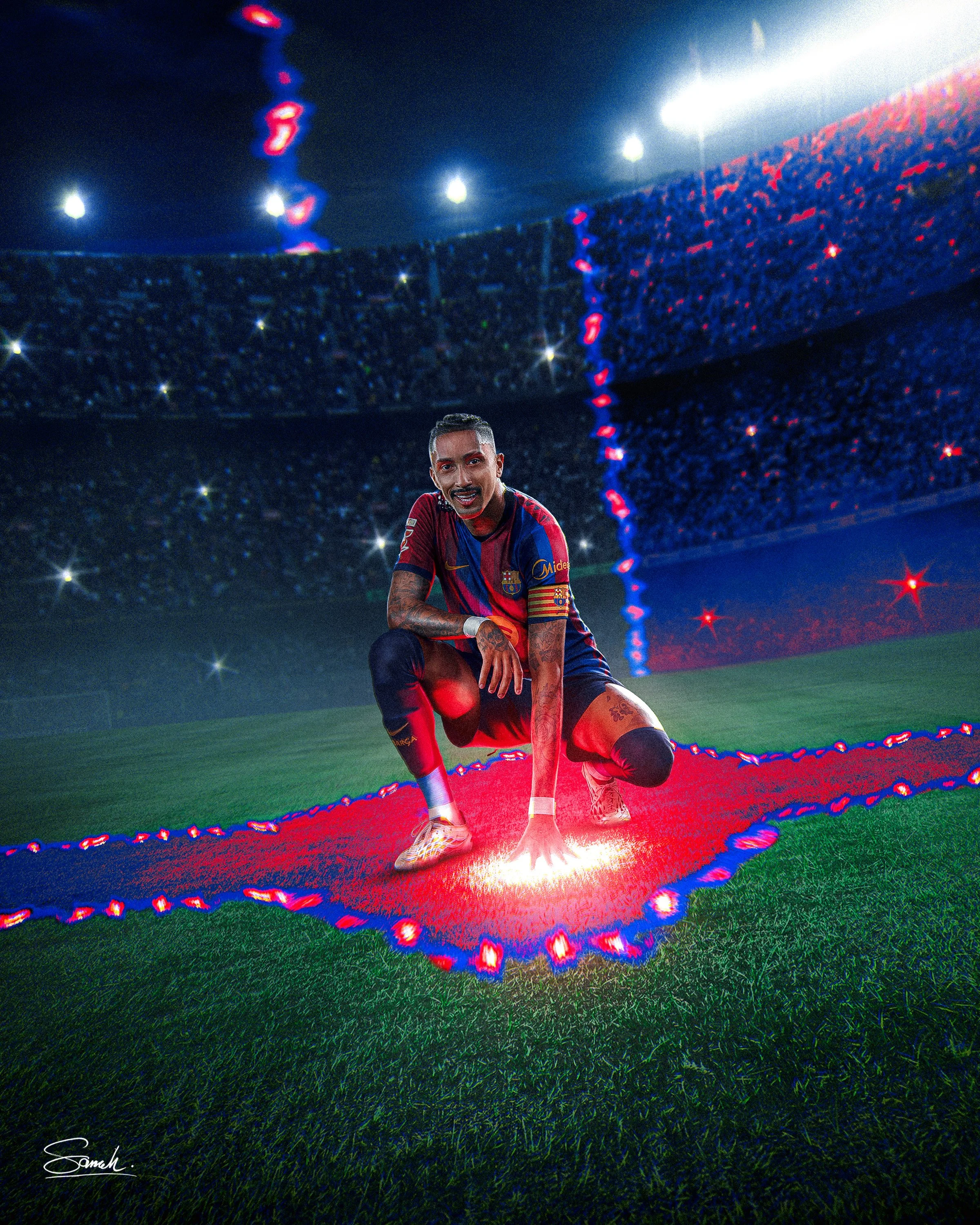 It's time to play with the reality 💫✨

@raphinha 🎨💼

هذا من فضل ربي 🌸🌸
اللهم صل و سلم على سيدنا محمد 🌸🌸

#barcelonagram #barcelonagram #barcart #viscabarca