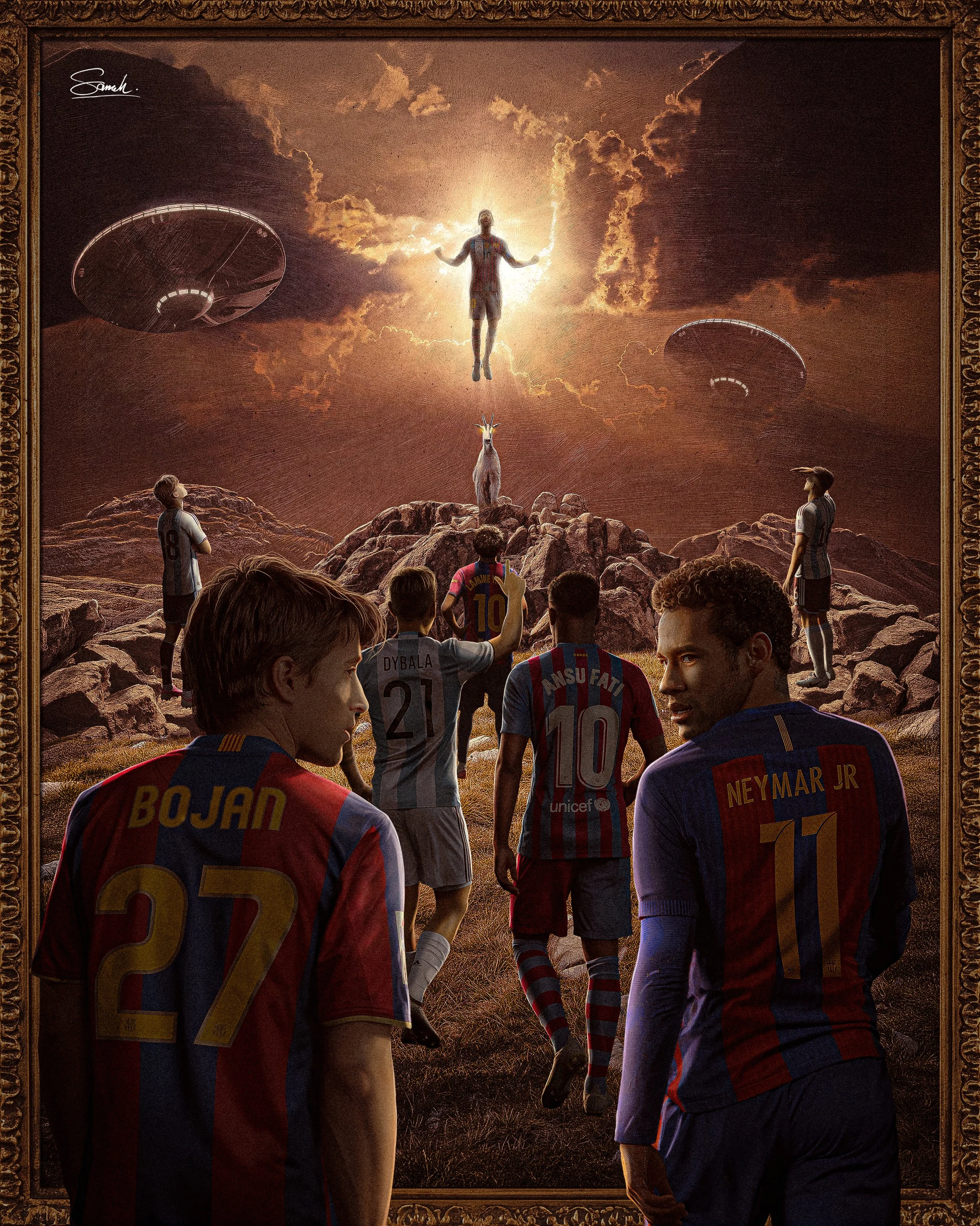 They are all out of the frame 👑🐐
No debate, no one else.

@leomessi 👑🎨

هذا من فضل ربي 🌸🌸
اللهم صل و سلم على سيدنا محمد 🌸🌸

#barcelonagram #barcelonagram #barcart #viscabarca