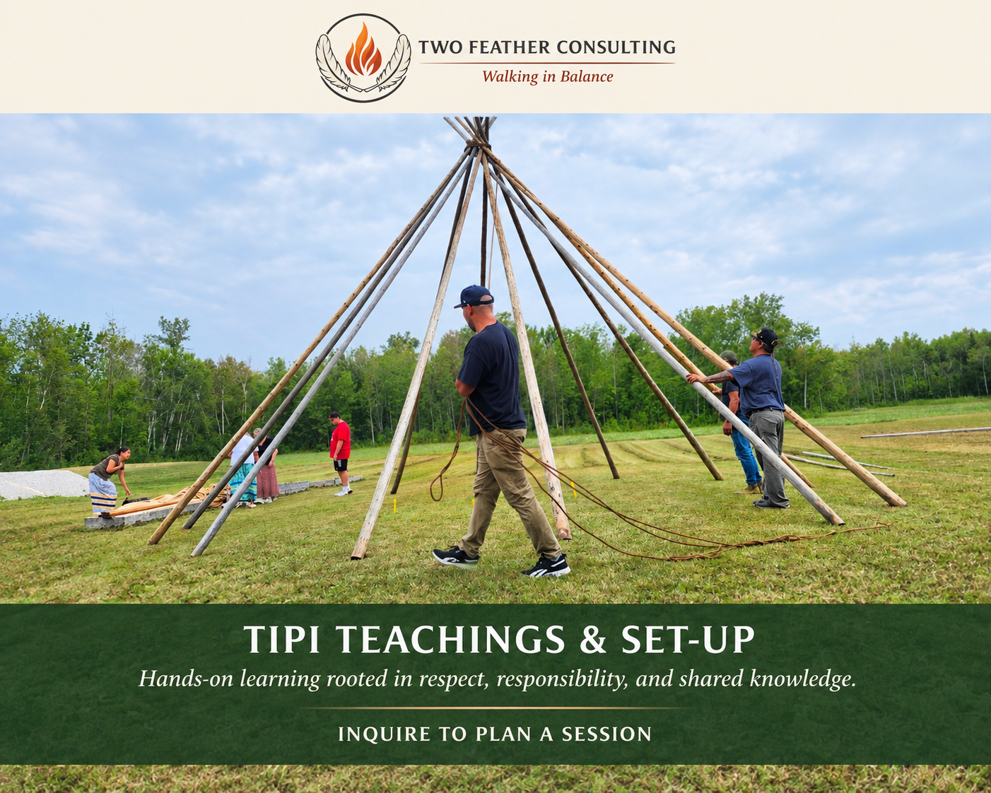 Tipi Teachings & Set up