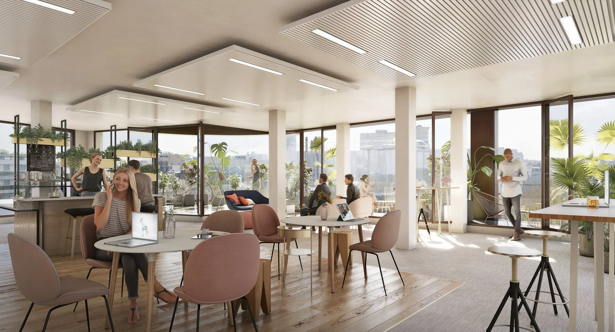 Gecina - Aménagement et images 3D Bureaux Neuilly-s-Seine
@L’autre Image