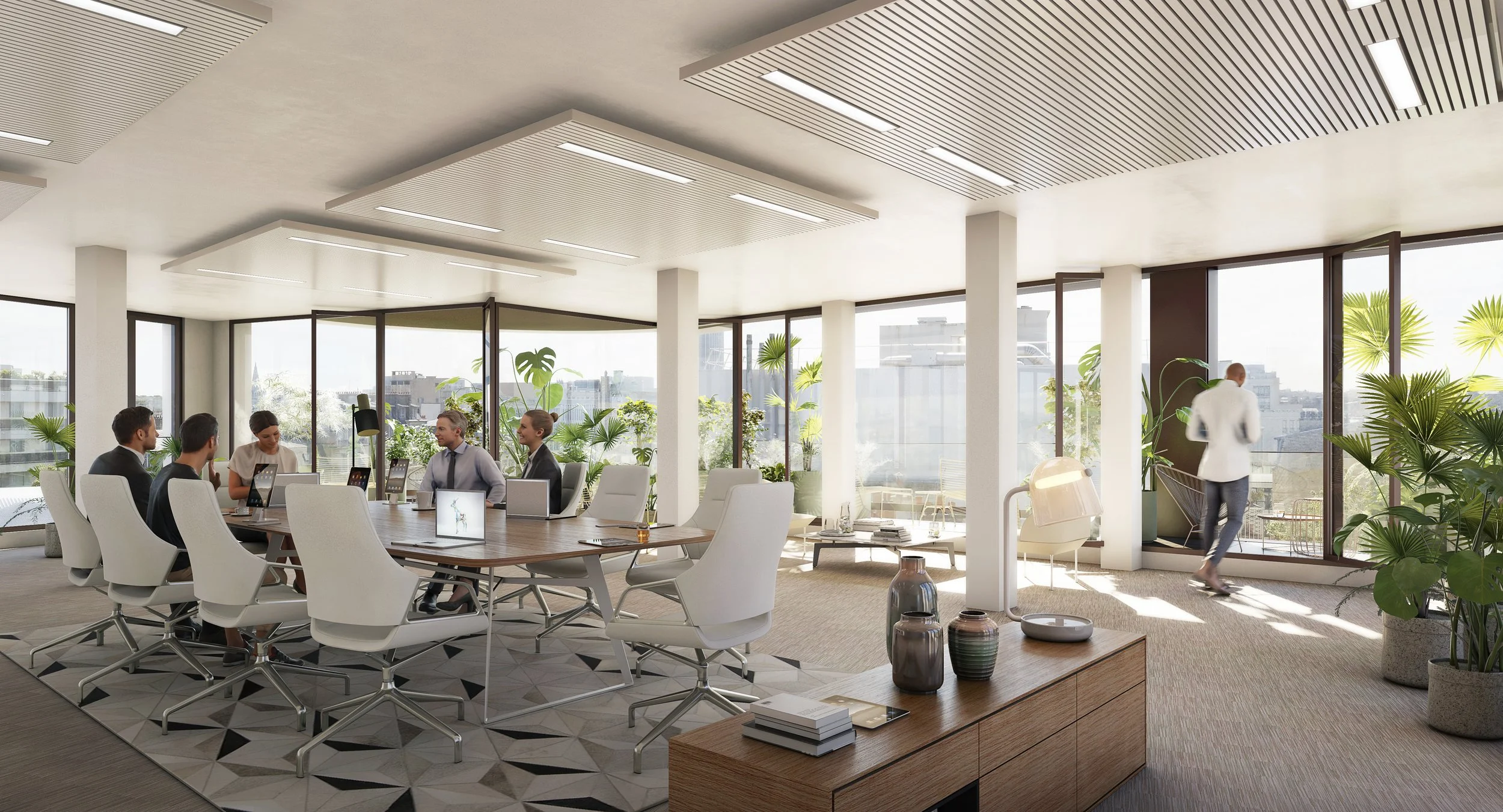 Gecina - Aménagement et images 3D Bureaux Neuilly-s-Seine
@L’autre Image