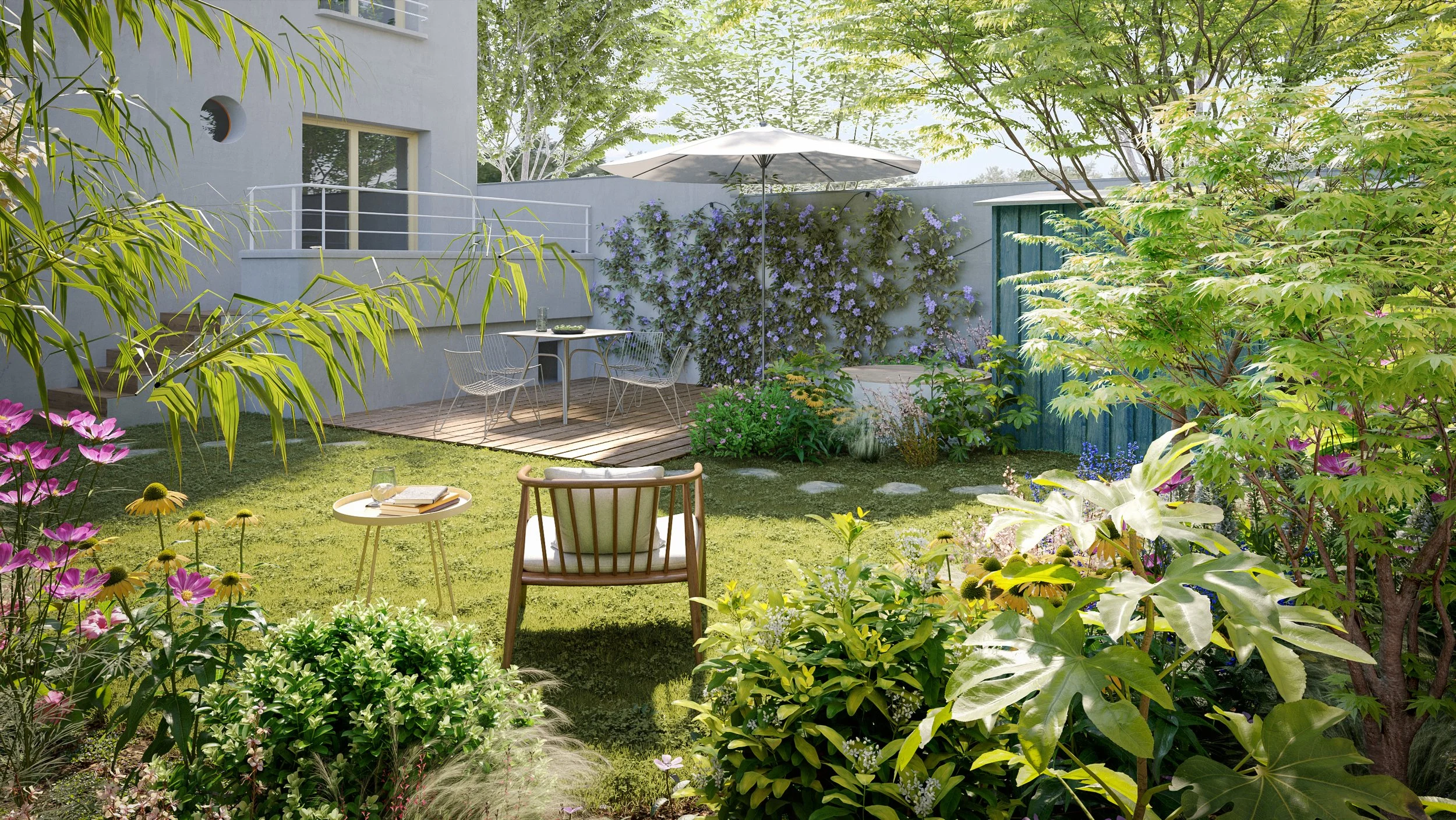 Jardin particulier - Aménagement paysager et images 3D
@Merci Raymond