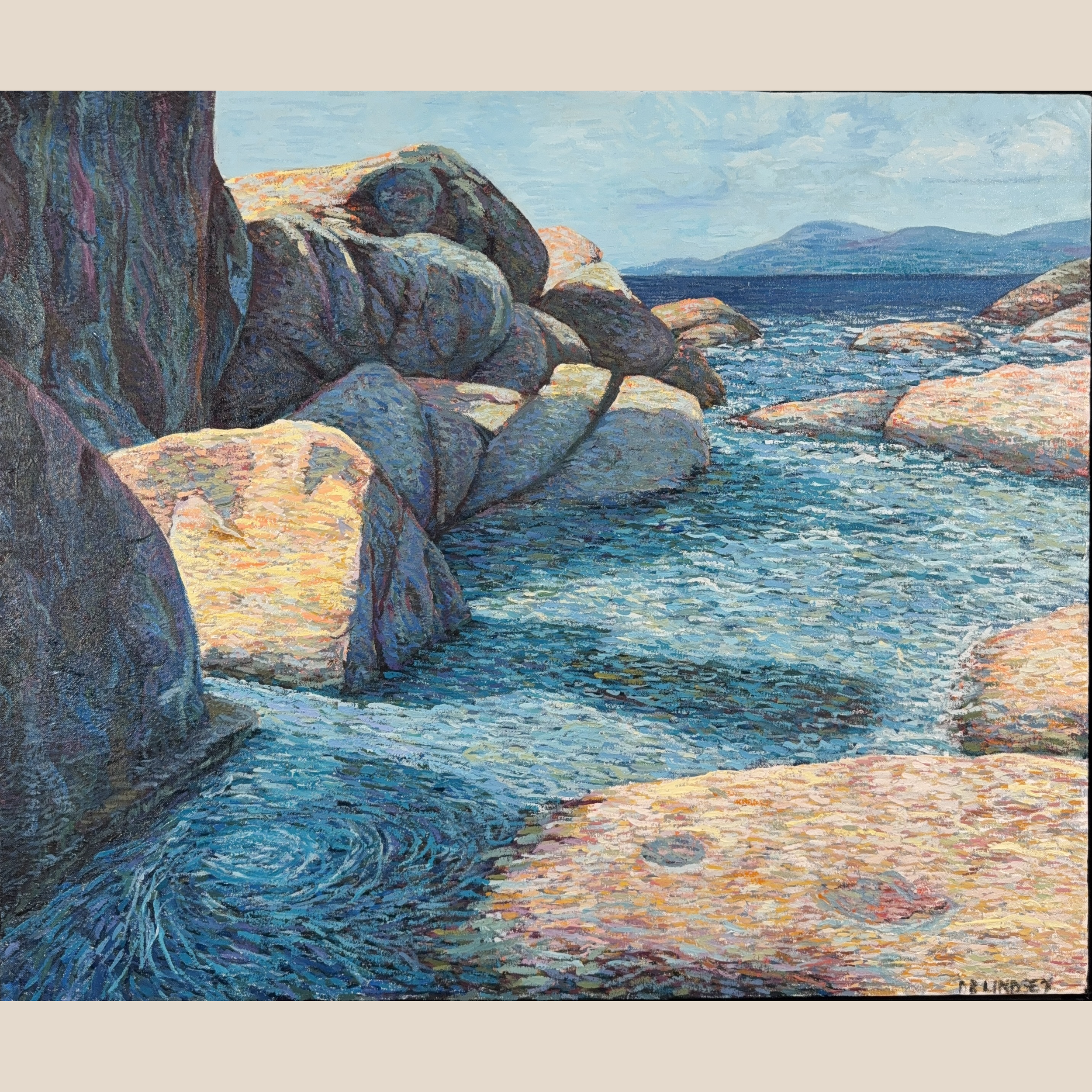 Untitled (The Baths) III - Stretched Canvas
