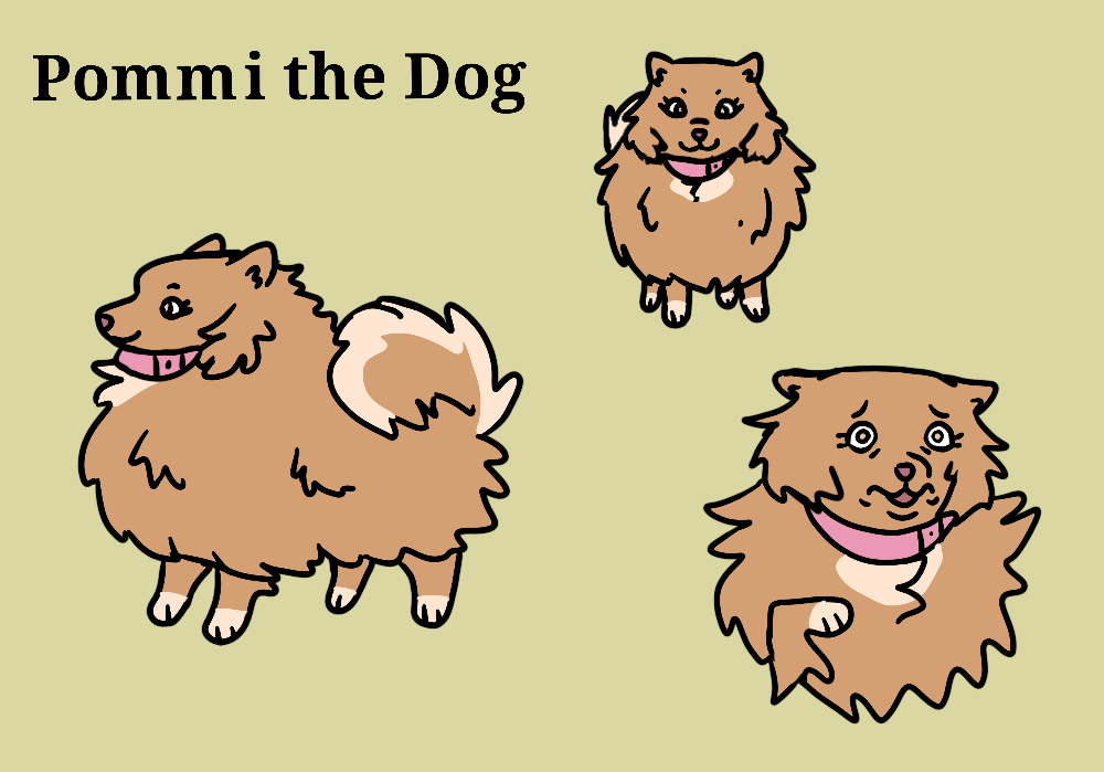Character design for "Benny the Balloon Dog: Benny's Big Day"