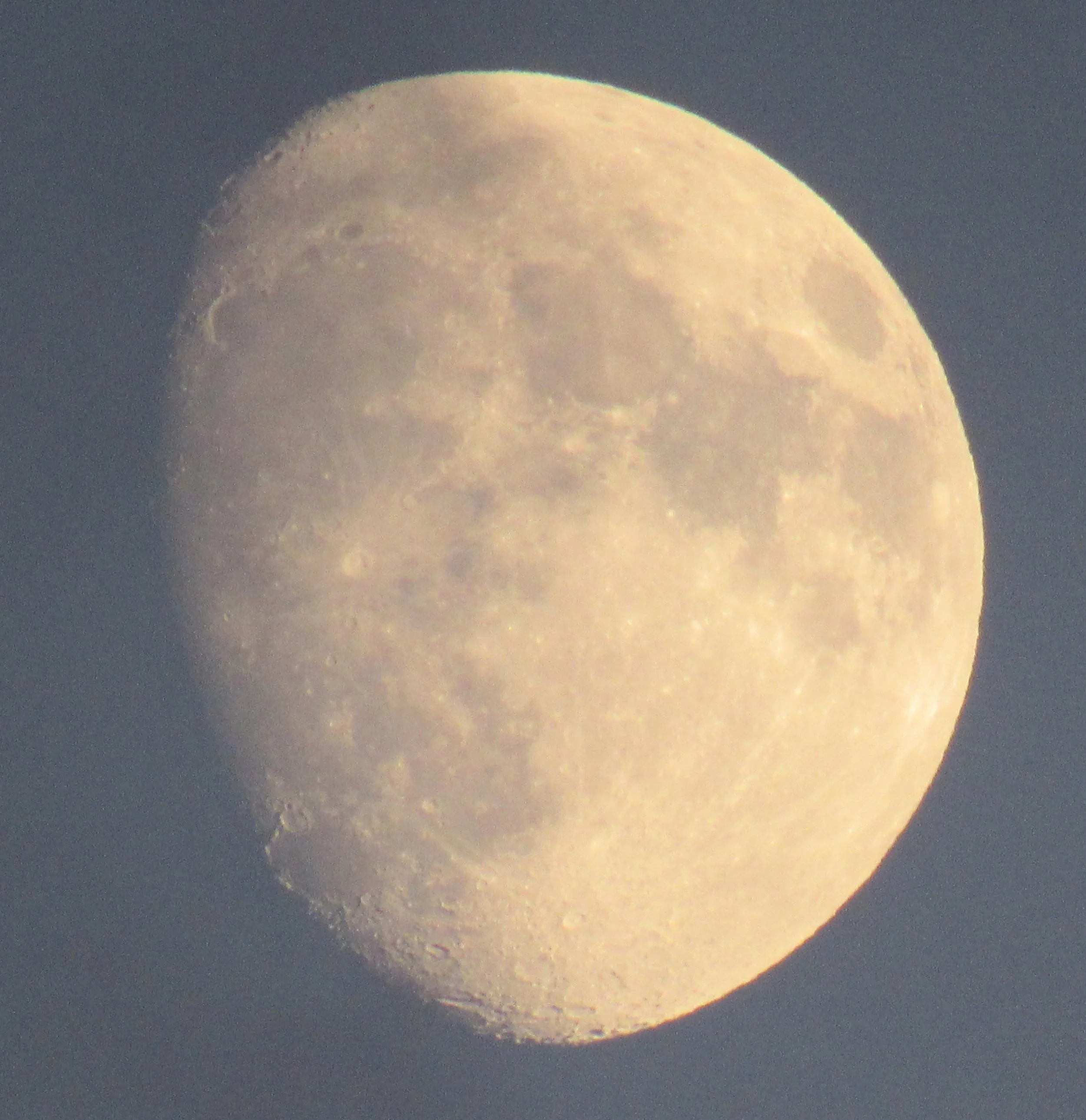The moon