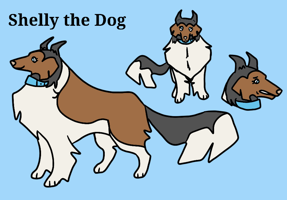 Character design for "Benny the Balloon Dog: Benny's Big Day"