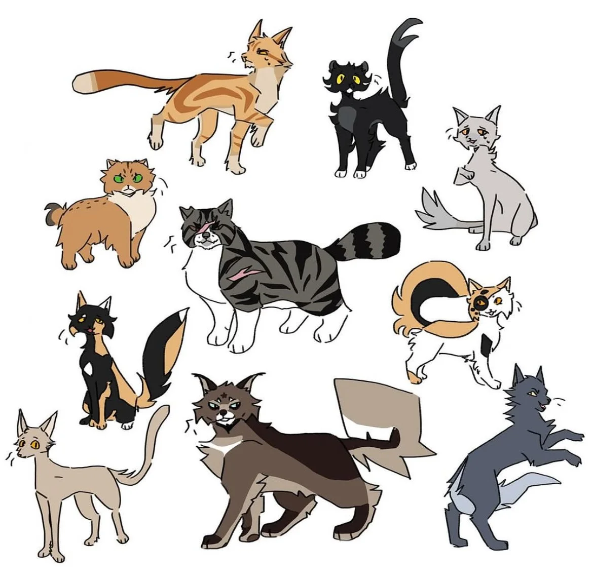 Cat designs of my own