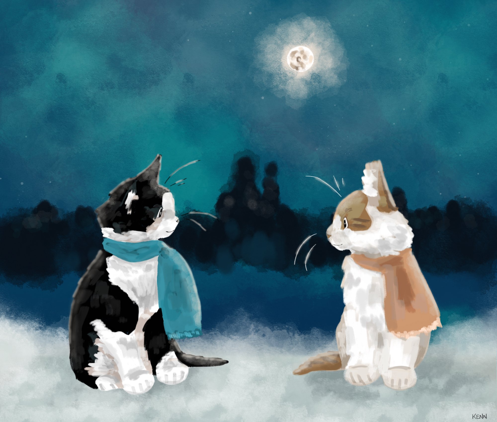 Photo referenced illustration for practice 