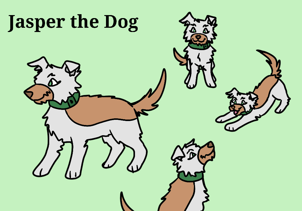 Character design for "Benny the Balloon Dog: Benny's Big Day"