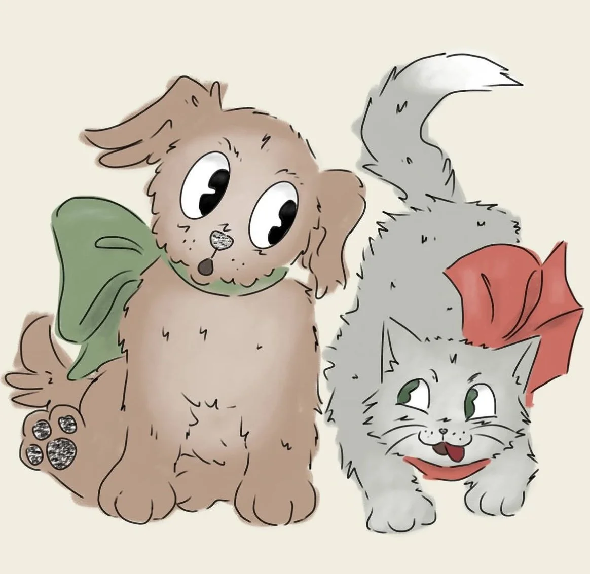 Reference illustration from a pillow