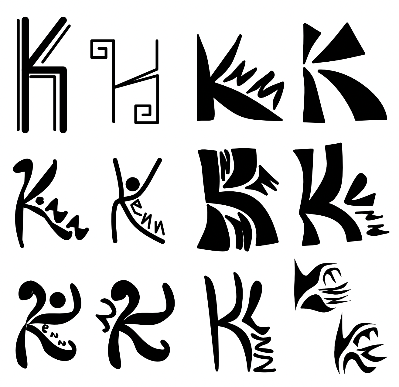 Design process of my own logo