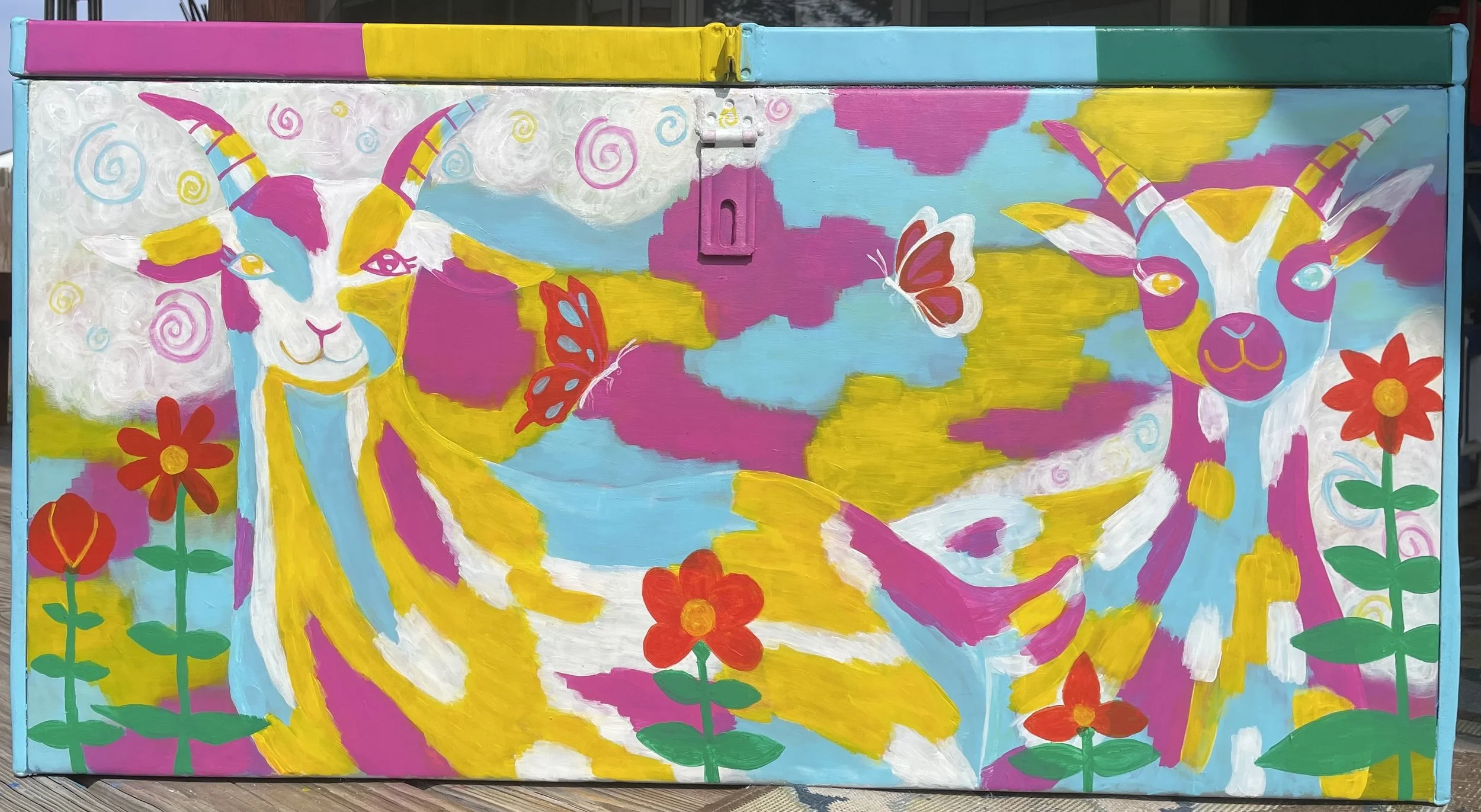 Frontside of box