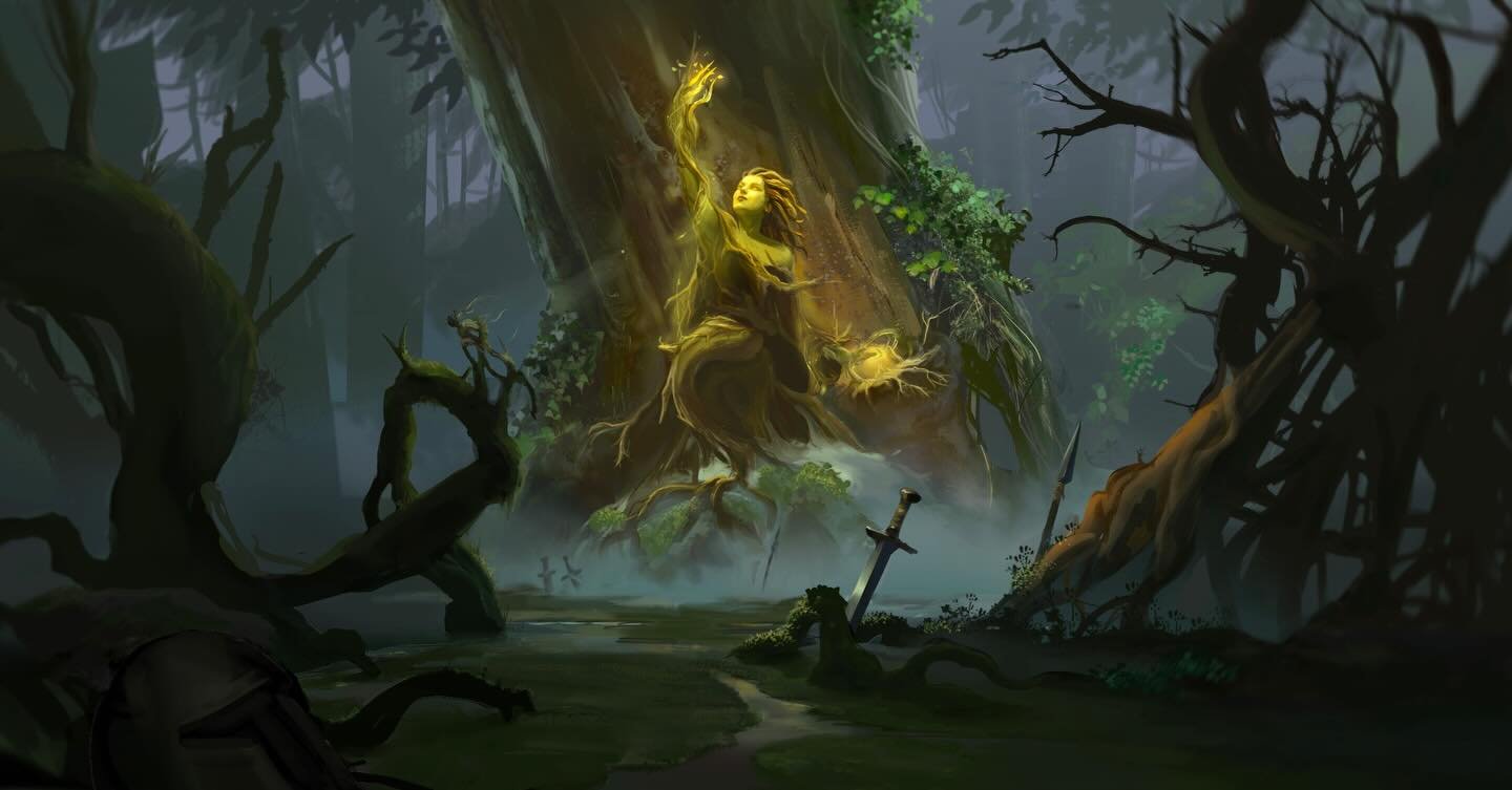 Verdant Reclaimer

This is the first imaginative, digital piece that I&rsquo;ve completed. I&rsquo;ve always had a long term goal of really leaning into imaginative work for roleplaying games and card games, but have only recently felt like my abilit