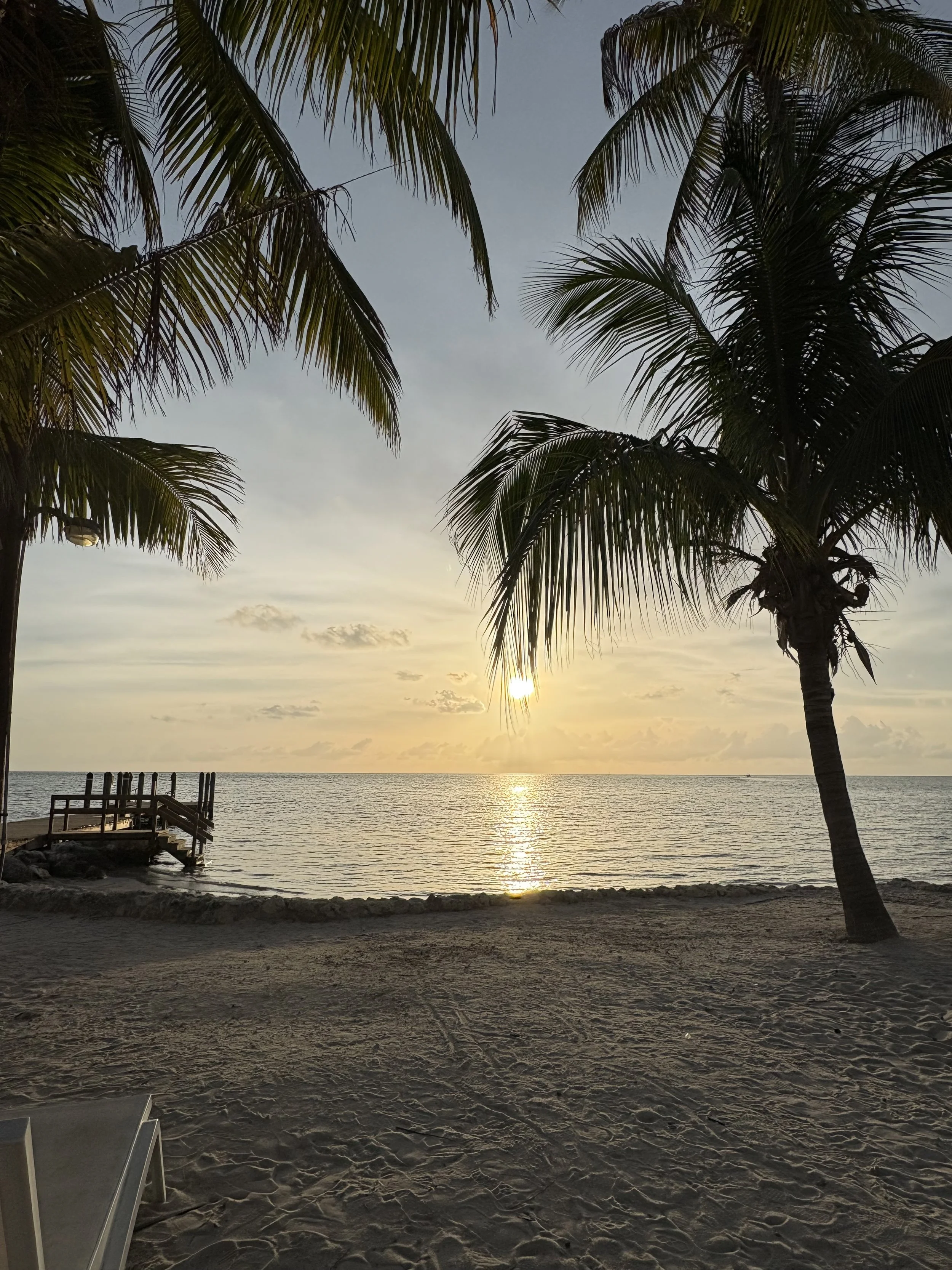Sunset at Lime Tree Bay Resort in Florida Keys, Islamorada