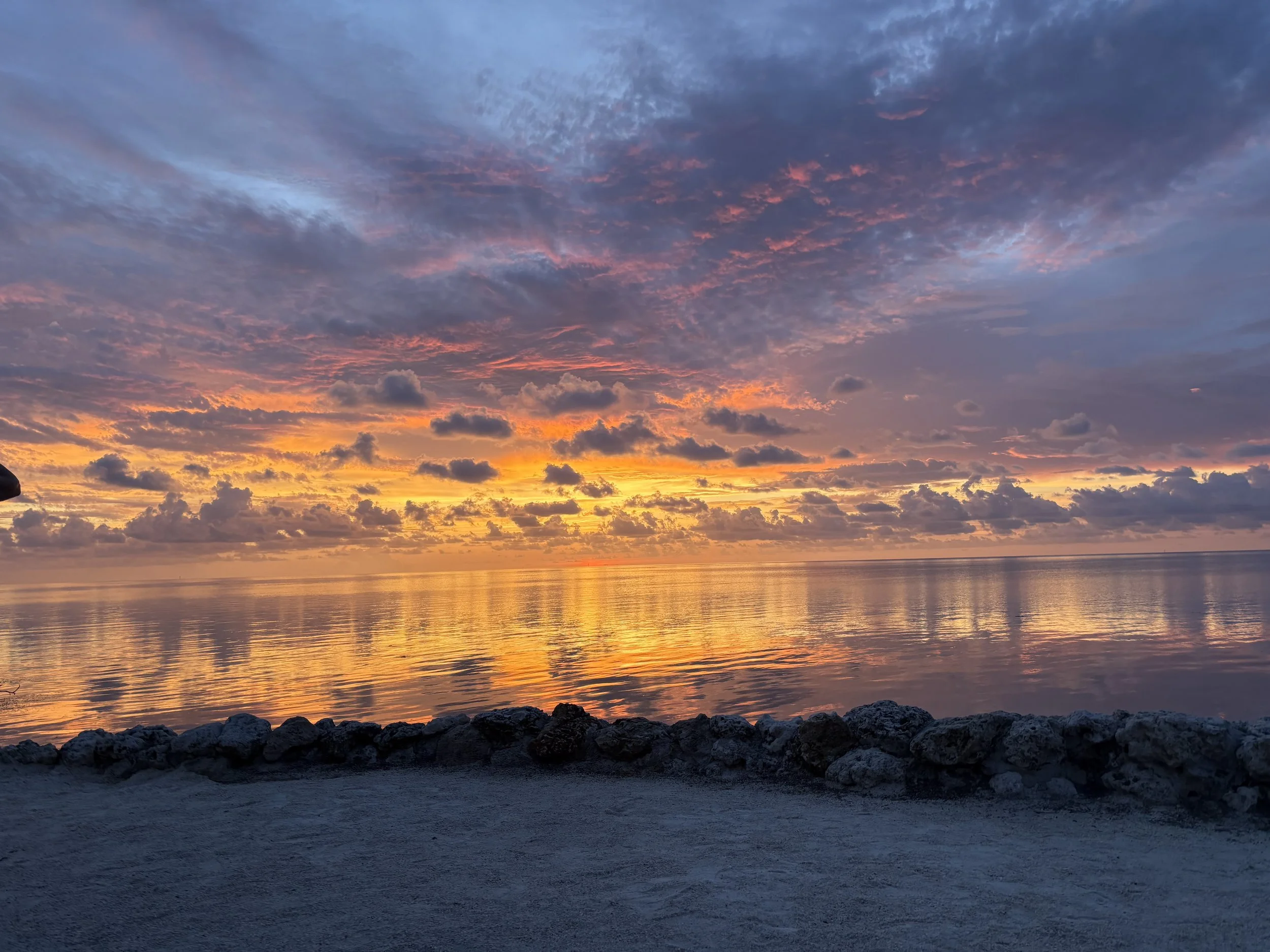 Sunset at Lime Tree Bay Resort in Florida Keys, Islamorada