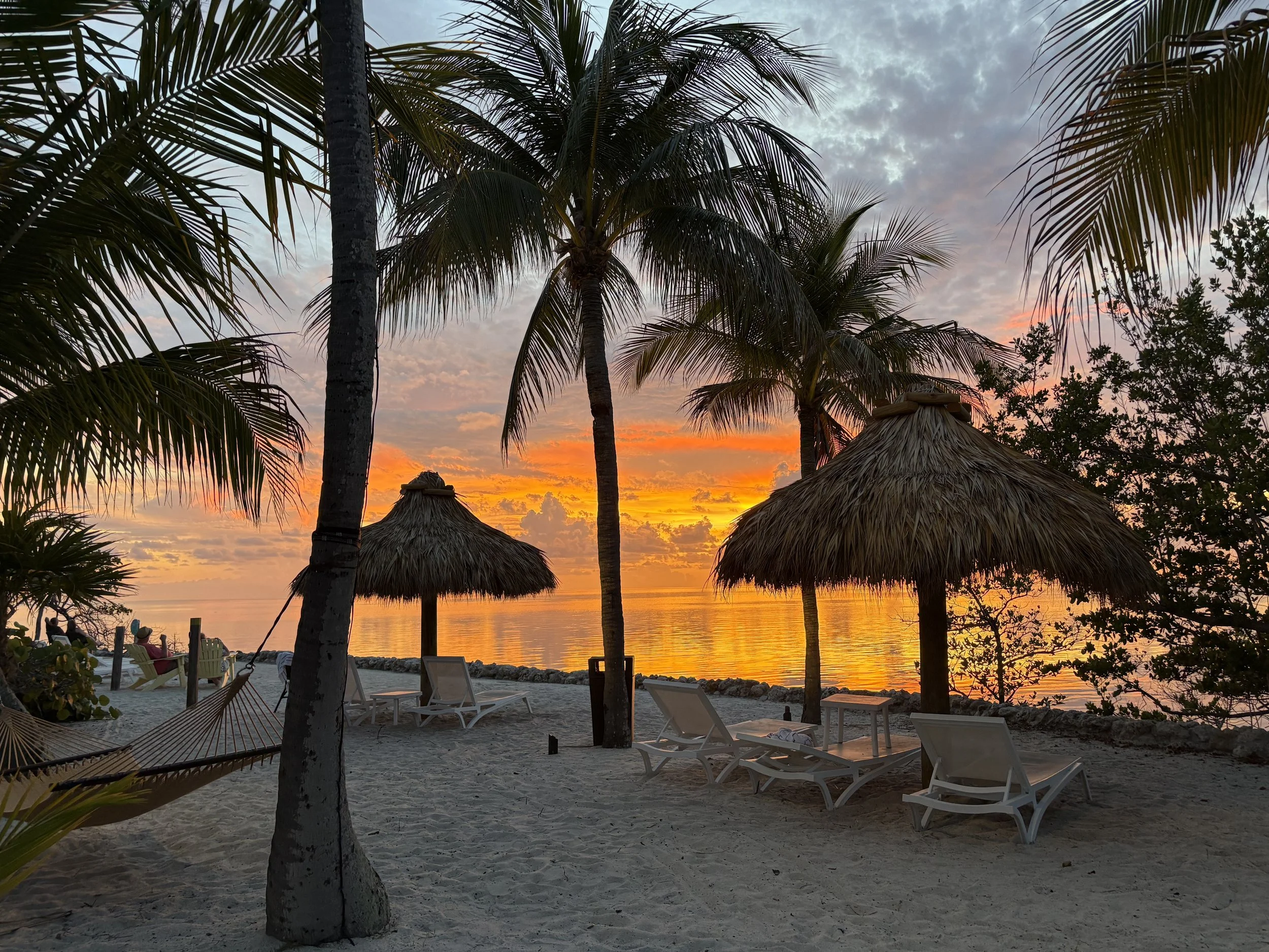 Sunset at Lime Tree Bay Resort in Florida Keys, Islamorada