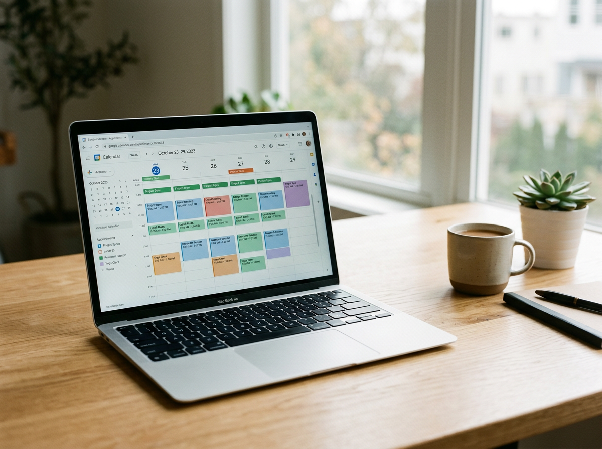 Online appointment scheduling for a free bookkeeping consultation