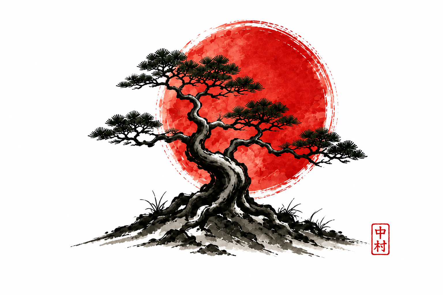 Nakamura Bookkeeping Services tree logo