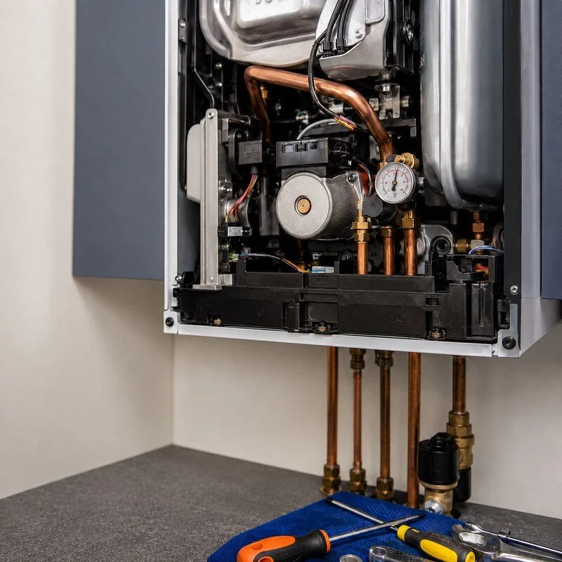 professional boiler servicing